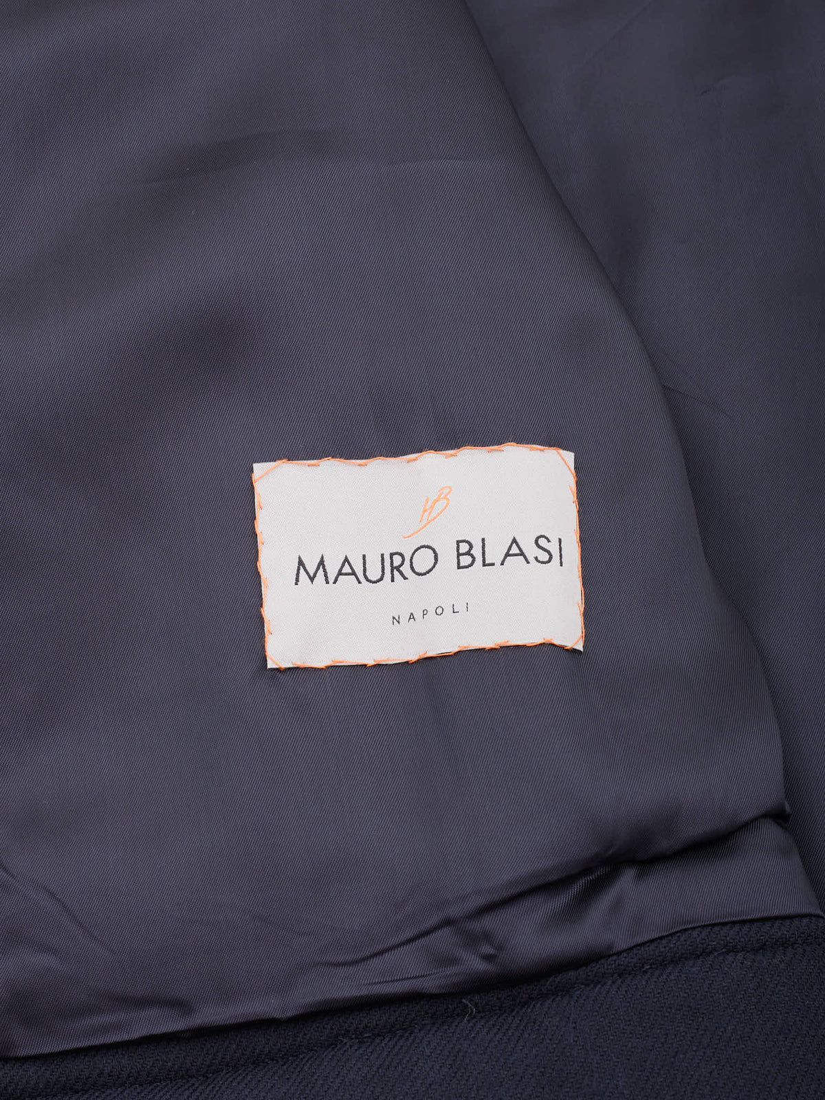 MAURO BLASI Napoli Navy Blue Wool Jacket M NEW 50