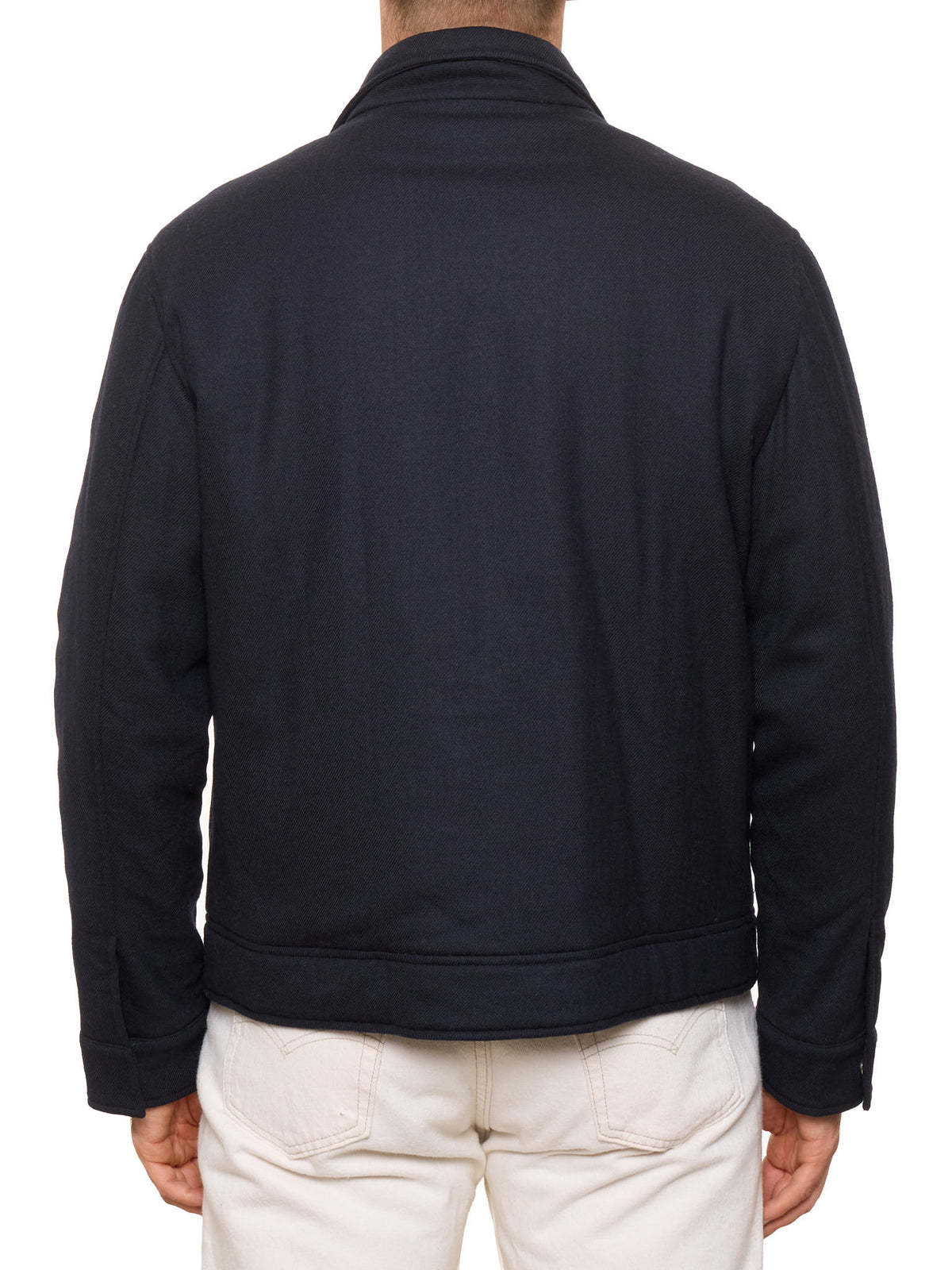 MAURO BLASI Napoli Navy Blue Wool Jacket M NEW 50
