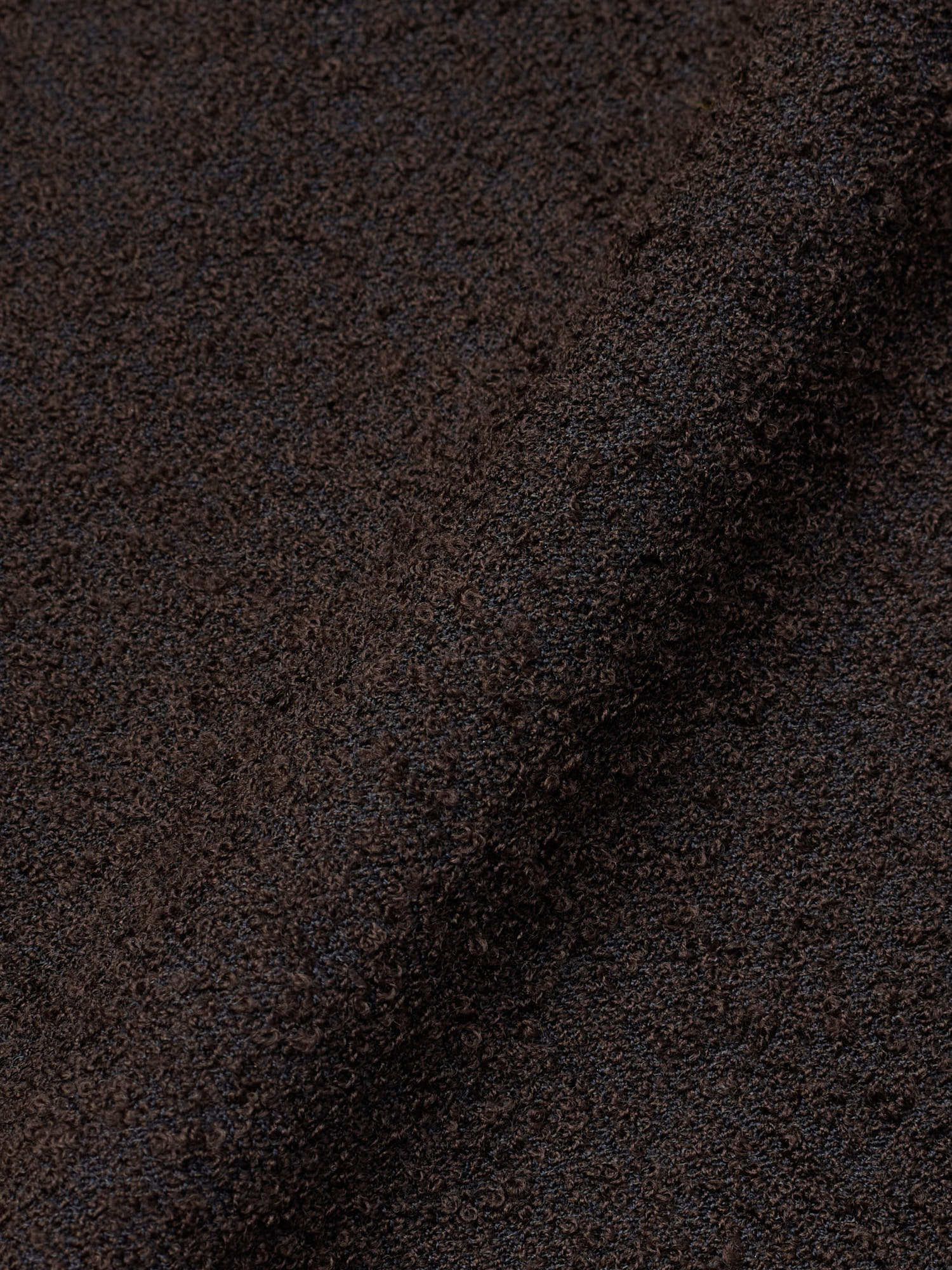 MAURO BLASI Napoli Handmade Brown Casentino Wool Stretch Jacket