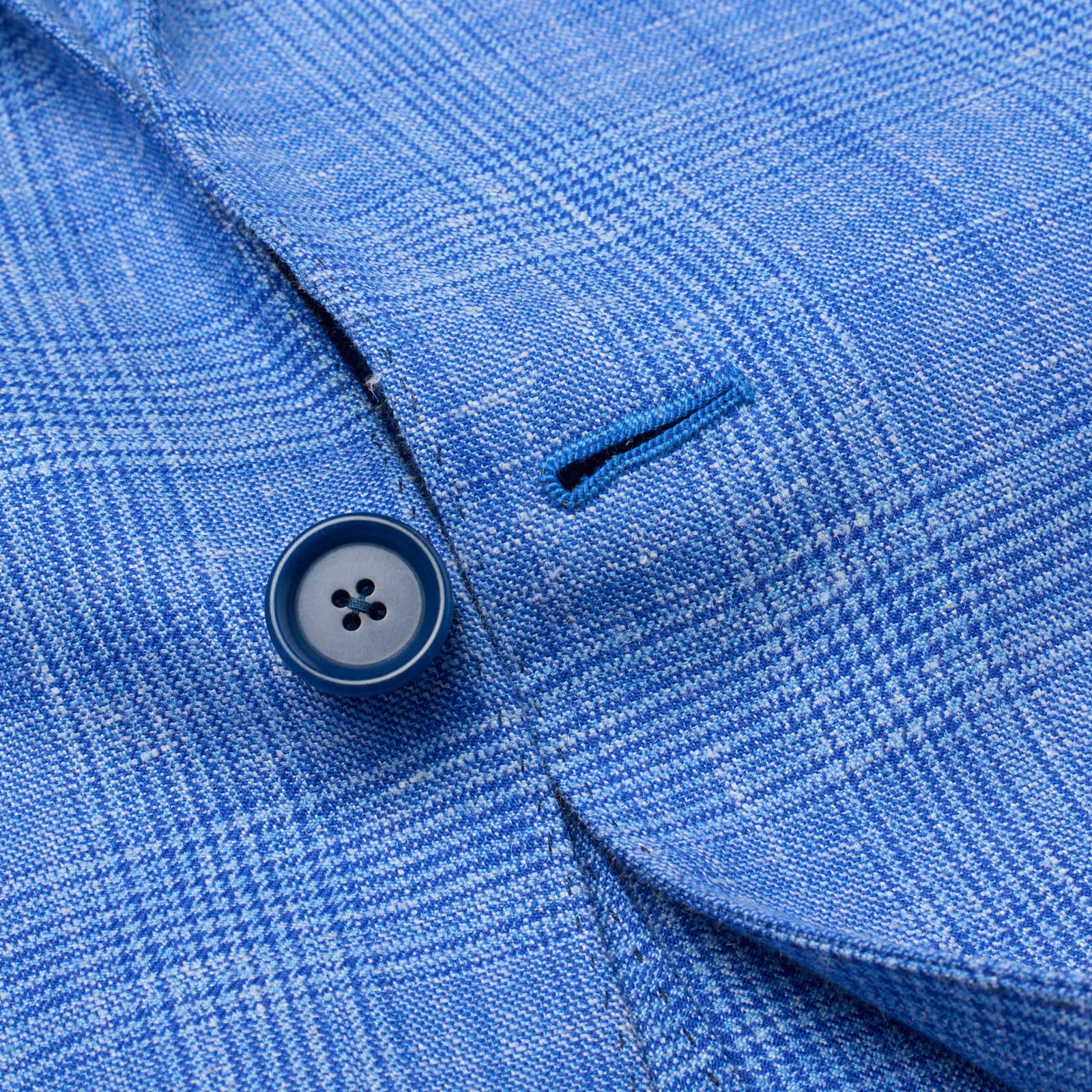 MAURO BLASI for VANNUCCI Handmade Blue Wool Handmade Jacket EU 48 NEW US 38