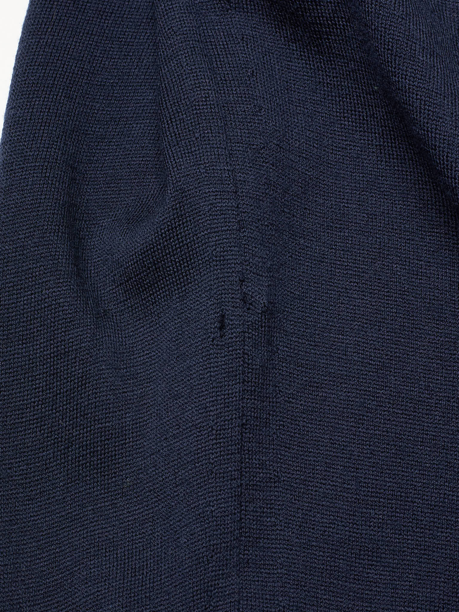 JOHN SMEDLEY Dark Blue Merino Wool Cardigan Sweater