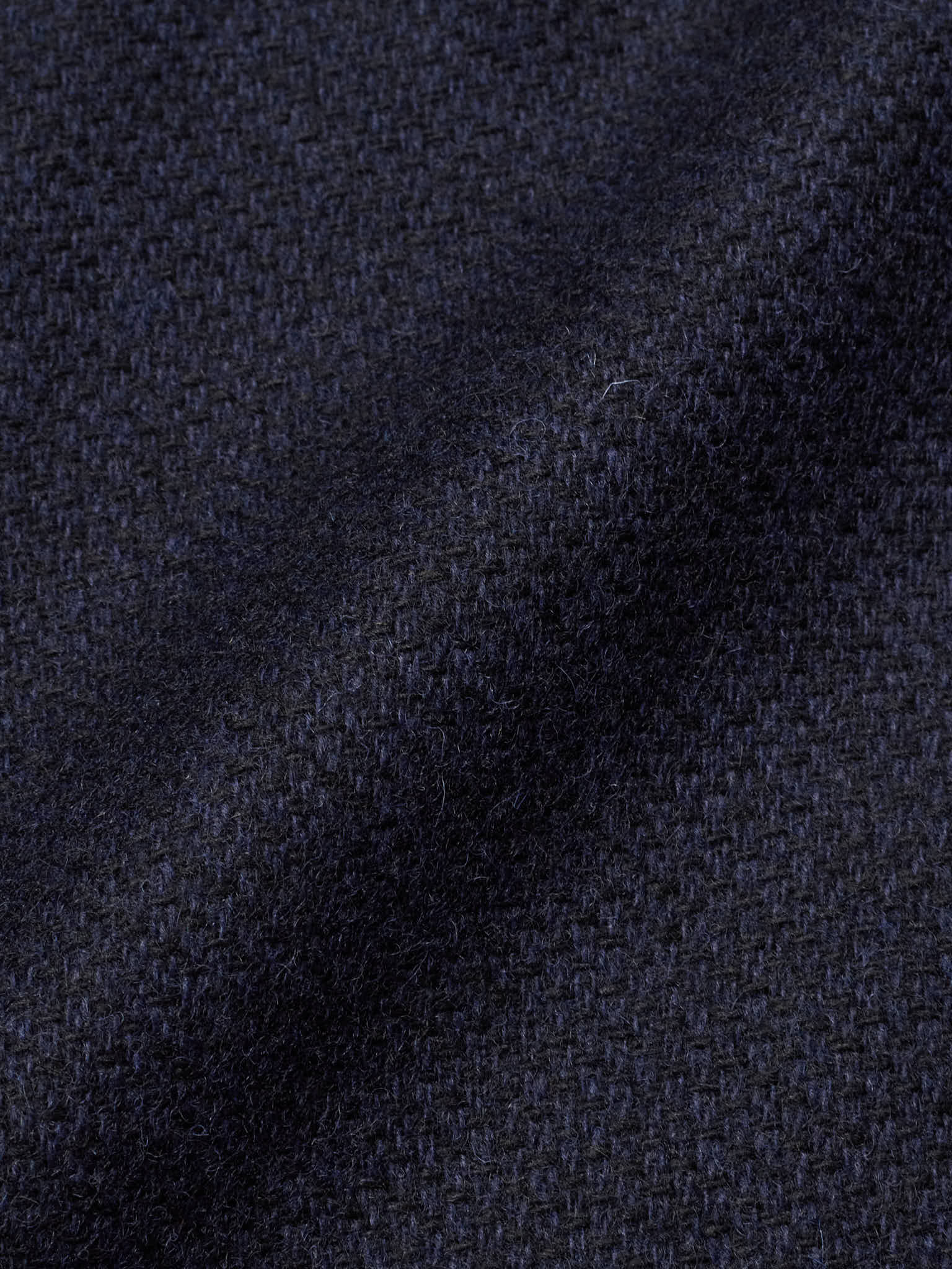 MILAN KELECENI Navy Blue Wool Four Field Jacket