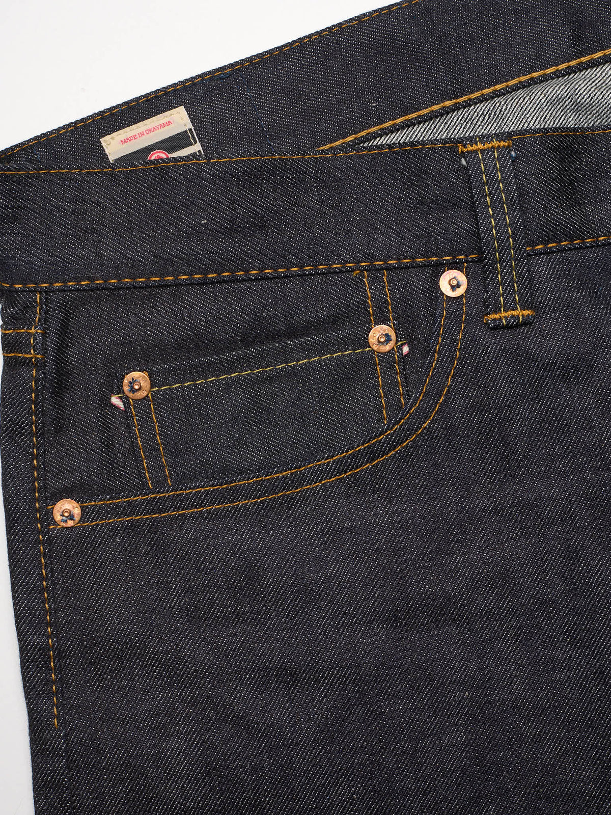 MOMOTARO 0405-13 13oz Indigo Jeans  High Tapered