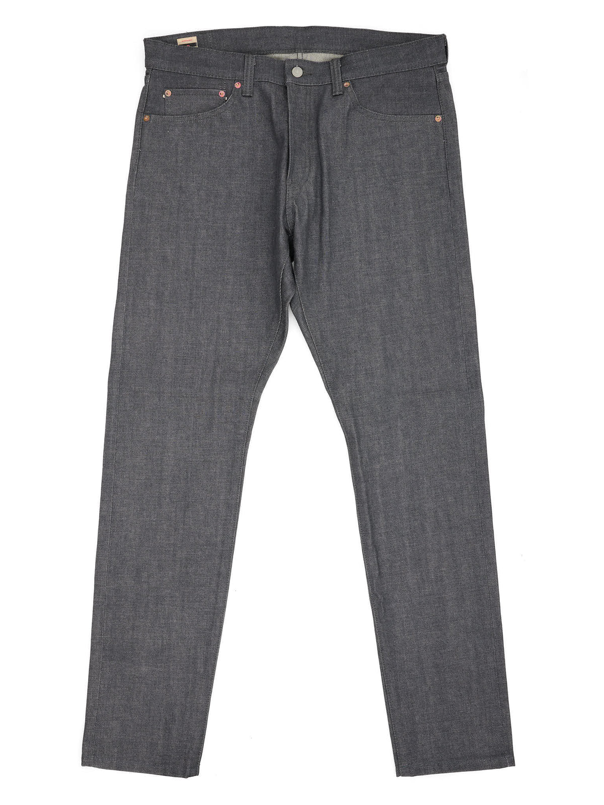 MOMOTARO 0405-70G 14oz Grey Selvedge Denim High Tapered Fit