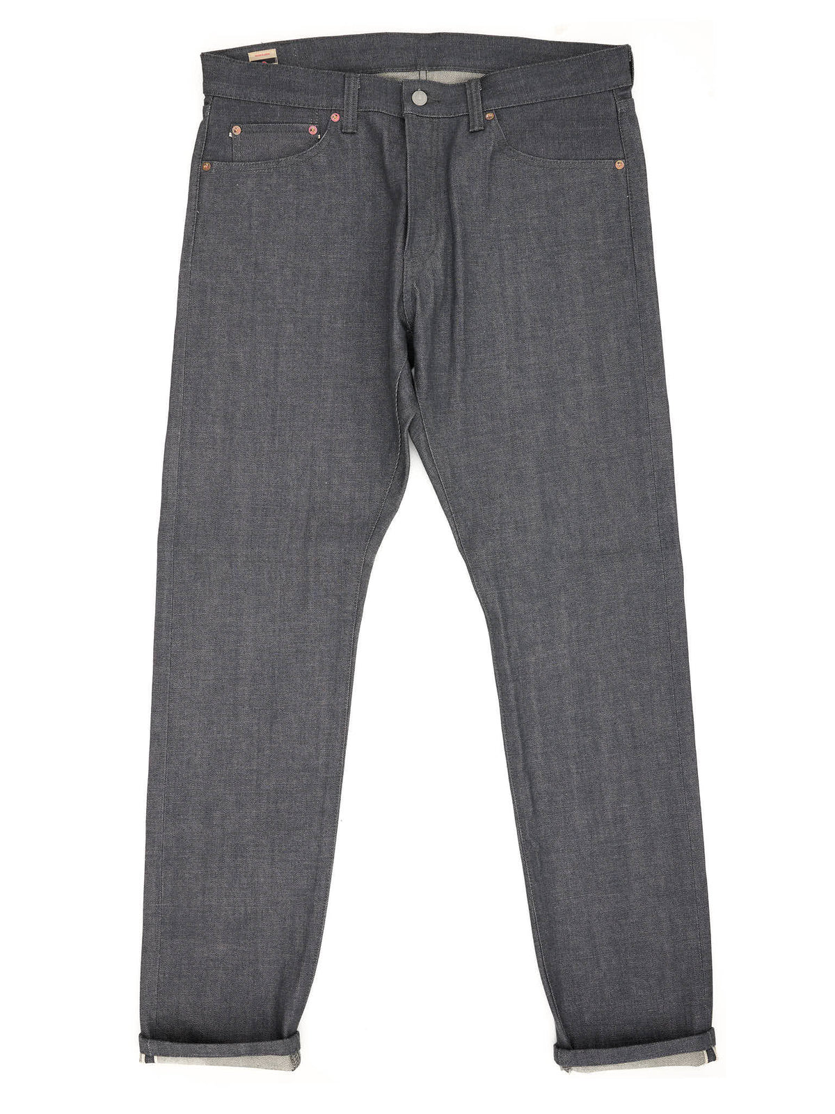 MOMOTARO 0405-70G 14oz Grey Selvedge Denim High Tapered Fit