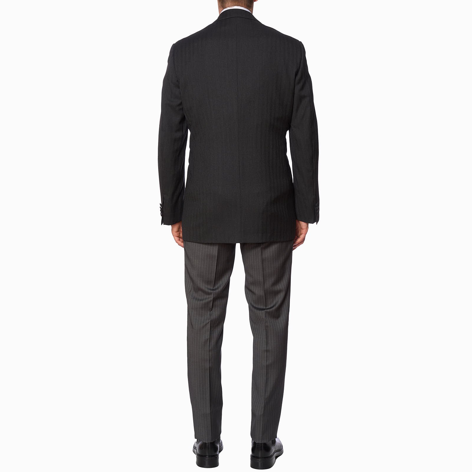 VANNUCCI Milano Gray Wool Super 100's Morning Suit Wedding EU 52 NEW US 42