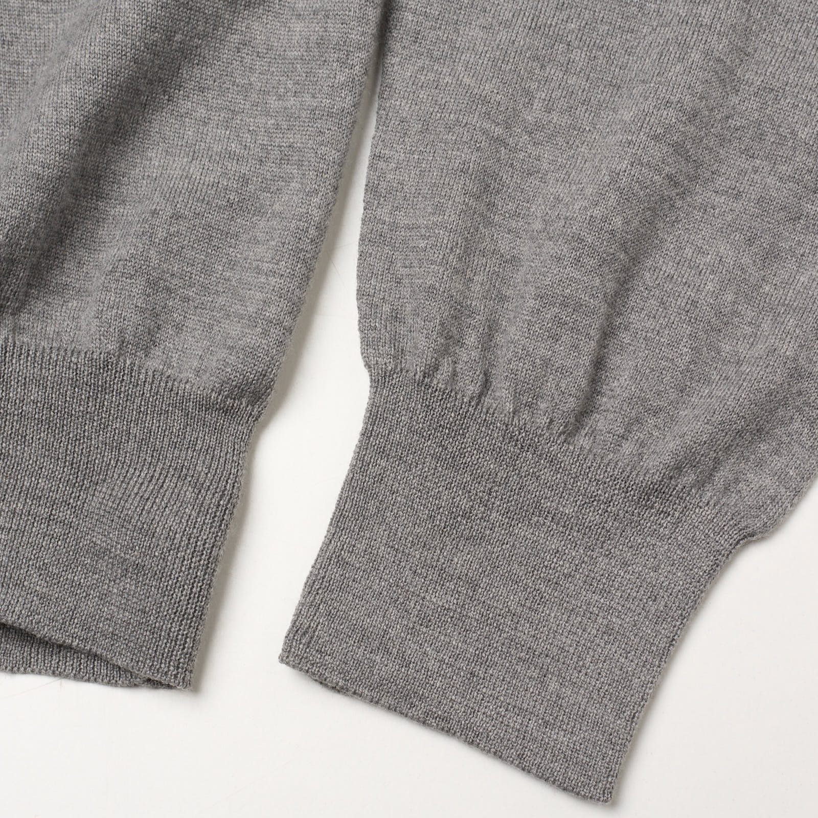 ONES Gray Loro Piana Wool Super 160's Knit Polo Neck Sweater EU 46 NEW US XS
