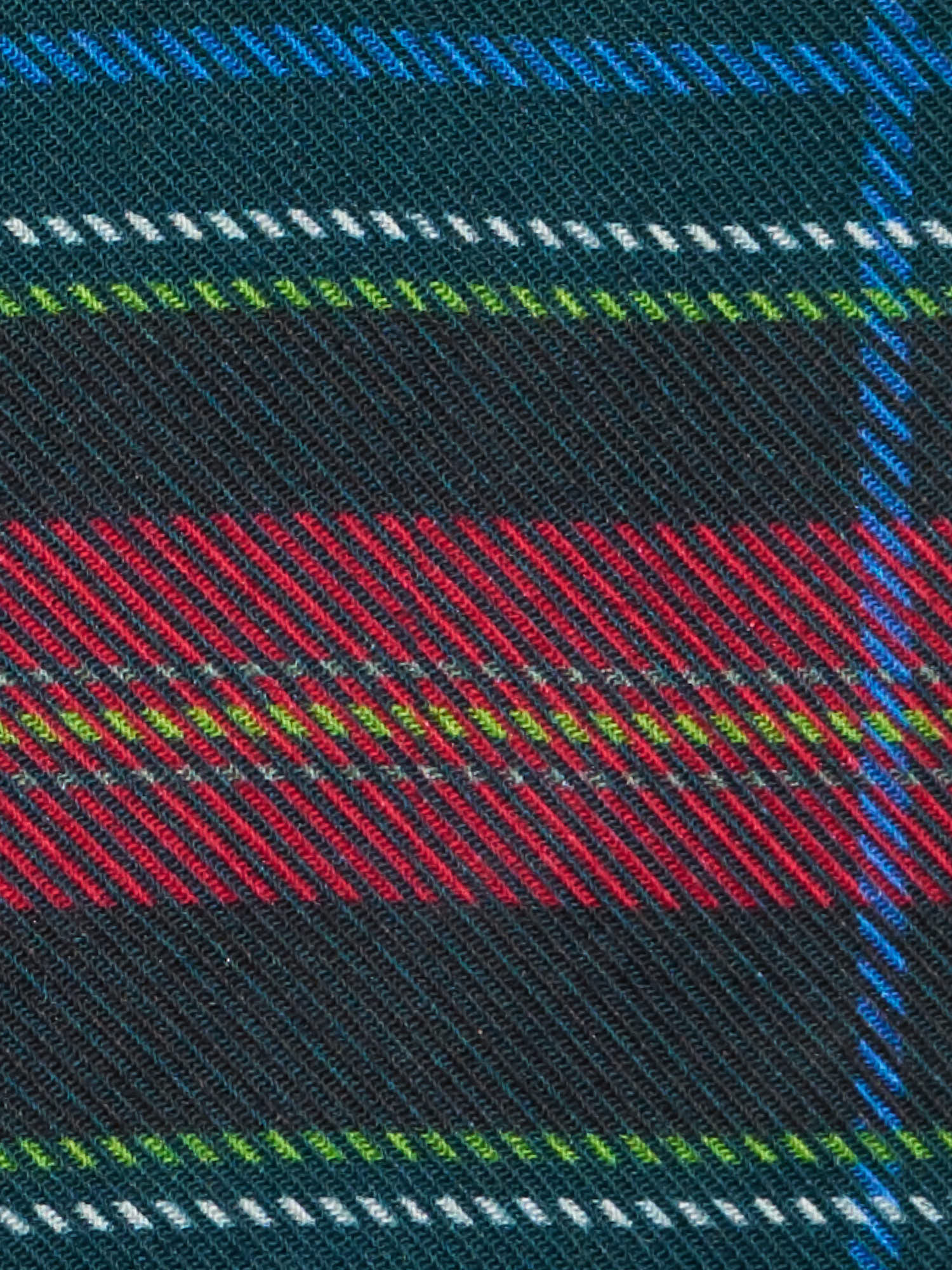 PIETRA SALATA Multicolor Plaid Twill Spread Collar Shirt