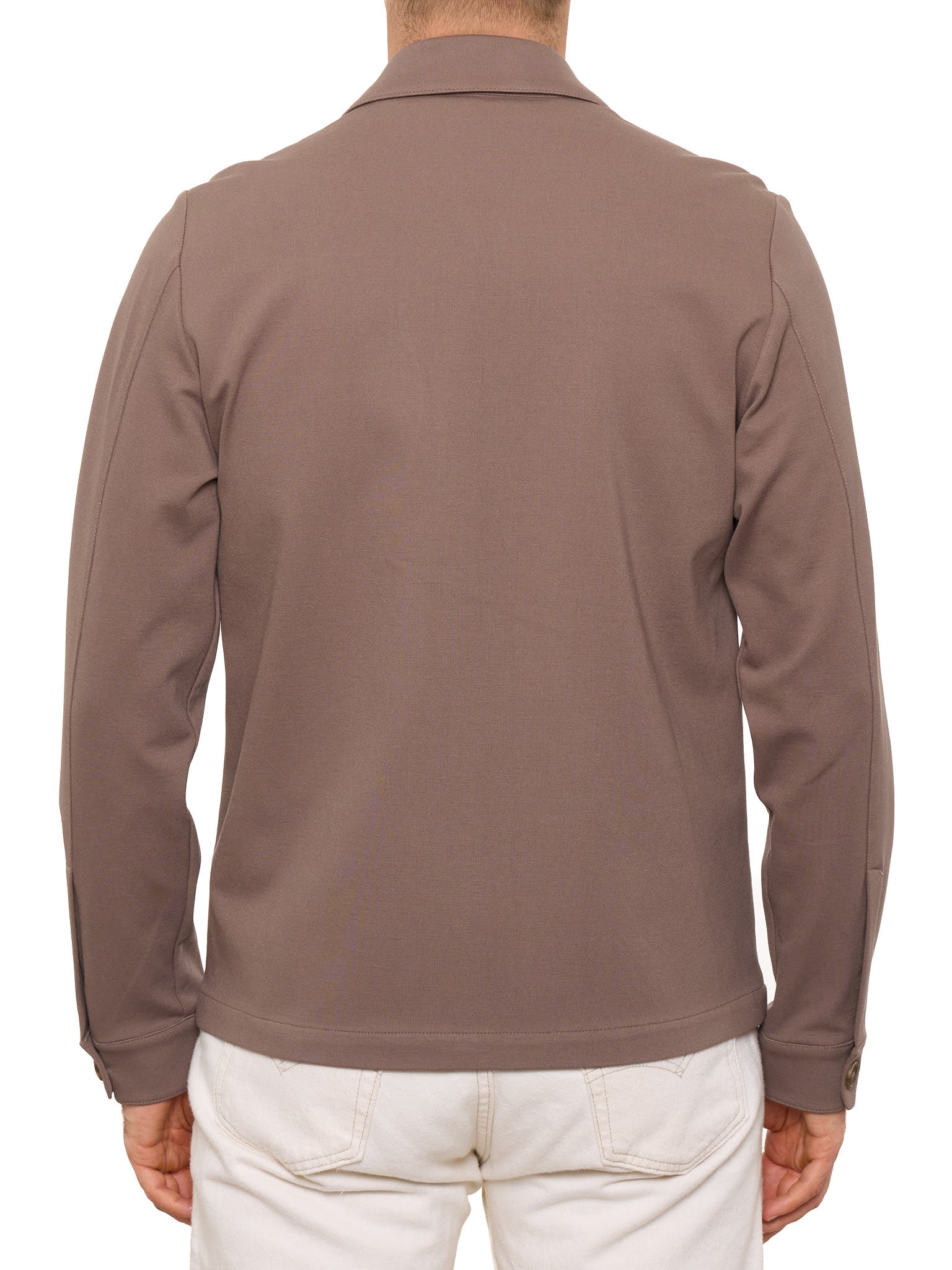 PIETRA SALATA Napoli Beige Cotton Lightweight Stretch Jacket NEW