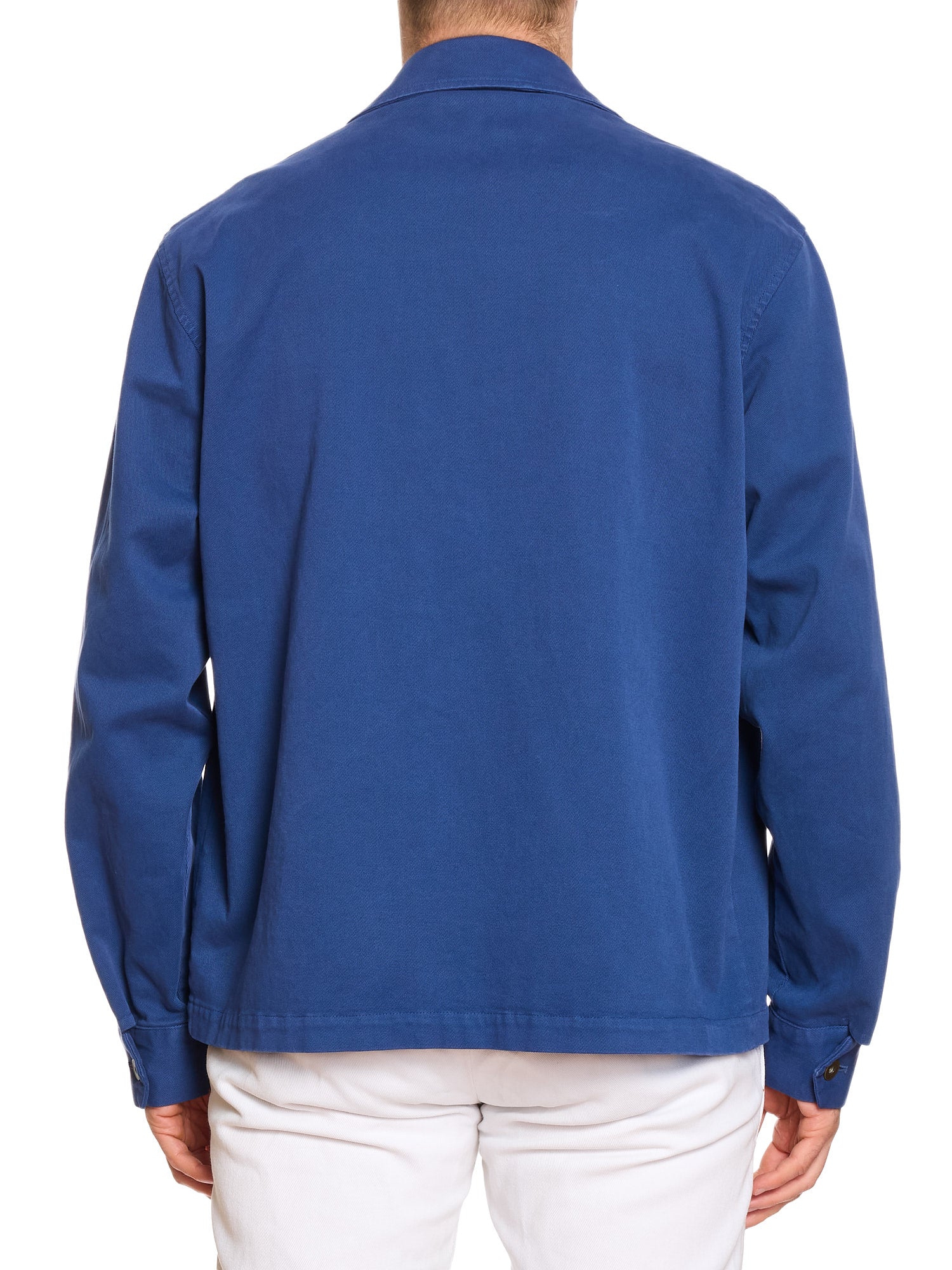 PIETRA SALATA Napoli Blue Multi Pocket Work Jacket  Chore-Coat