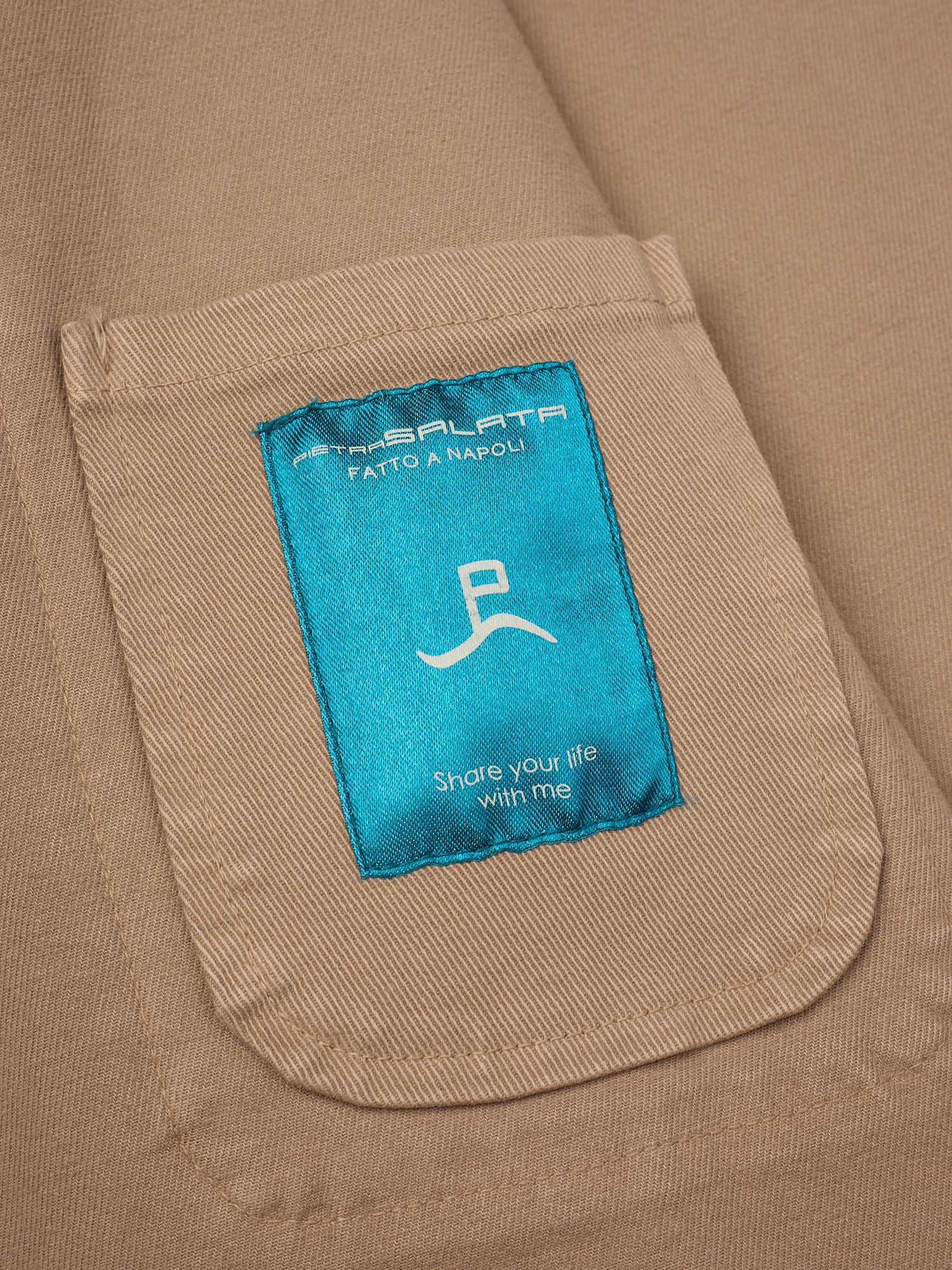 PIETRA SALATA Napoli Brown Multi Pocket Work Jacket  Chore-Coat