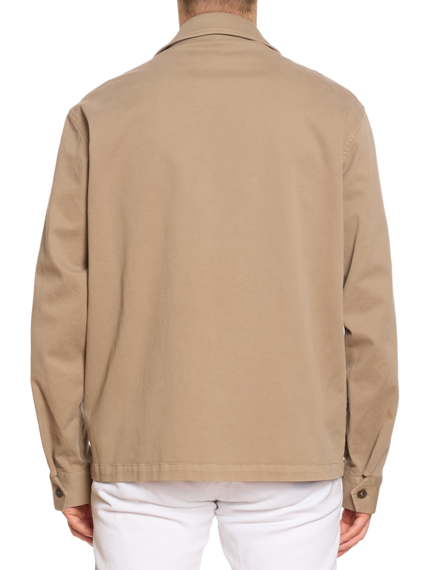 PIETRA SALATA Napoli Brown Multi Pocket Work Jacket  Chore-Coat