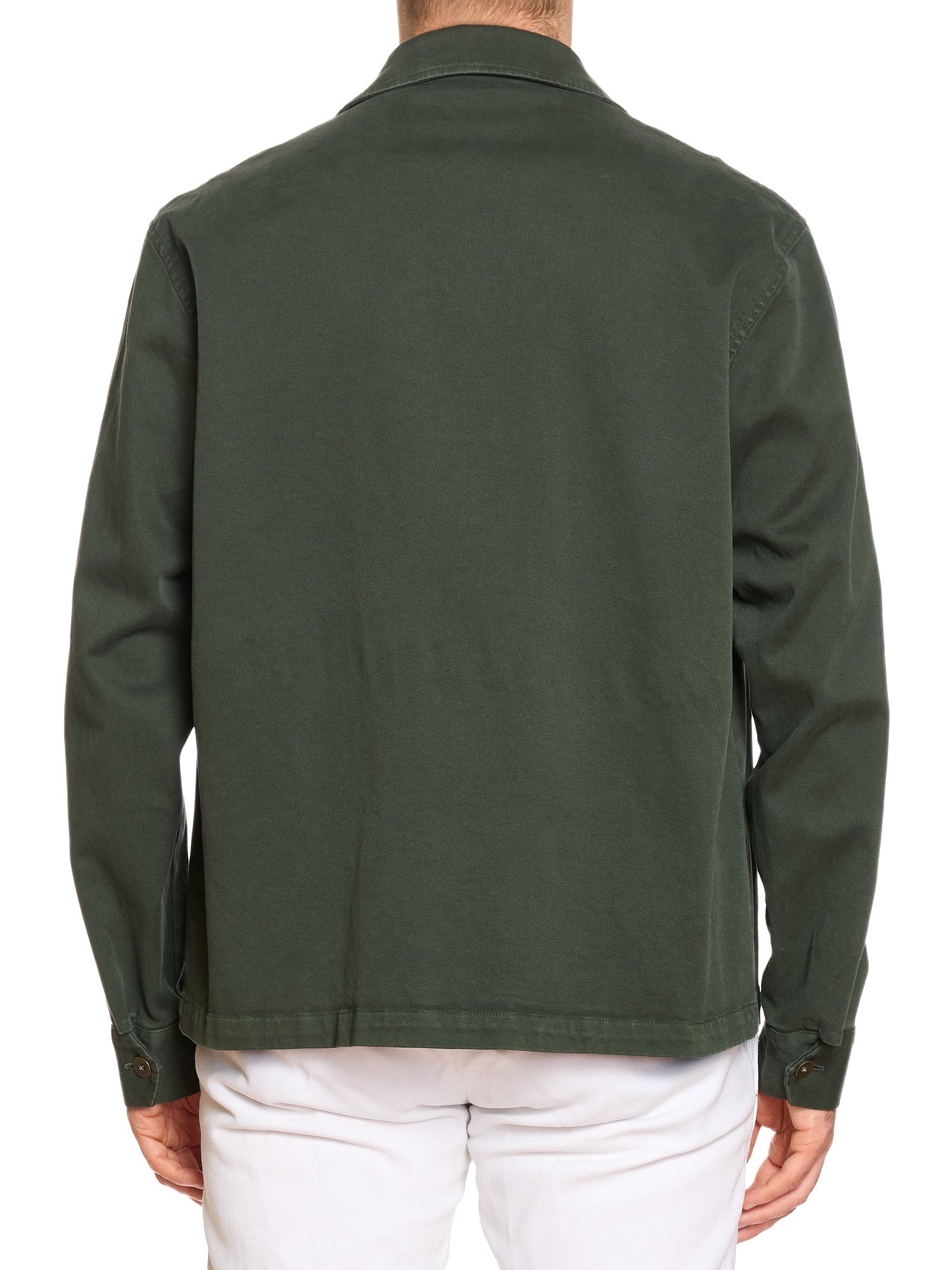 PIETRA SALATA Napoli Army Green Multi Pocket Work Jacket  Chore-Coat