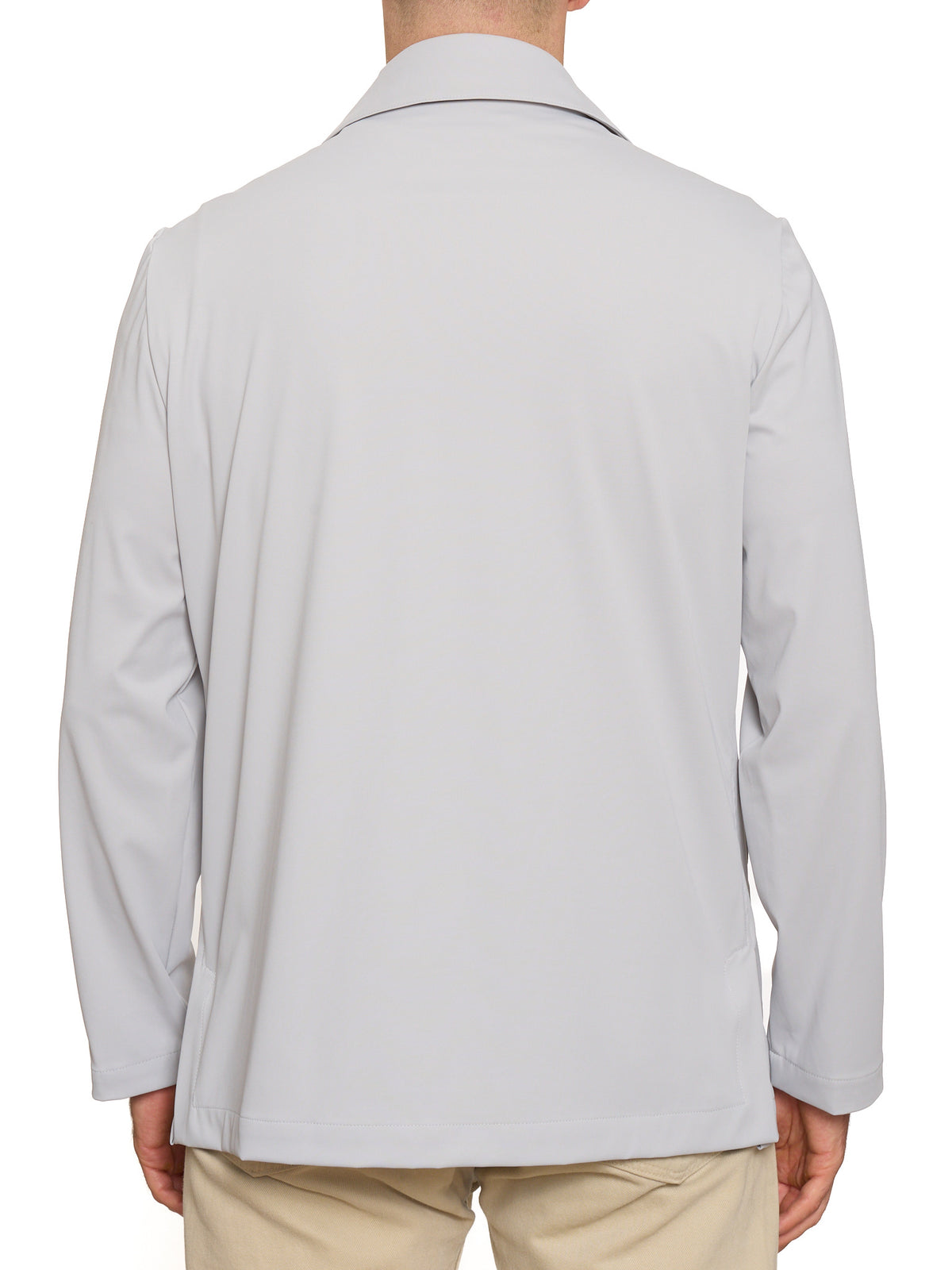 PIETRA SALATA Napoli Gray Lightweight Jacket Stretch NEW