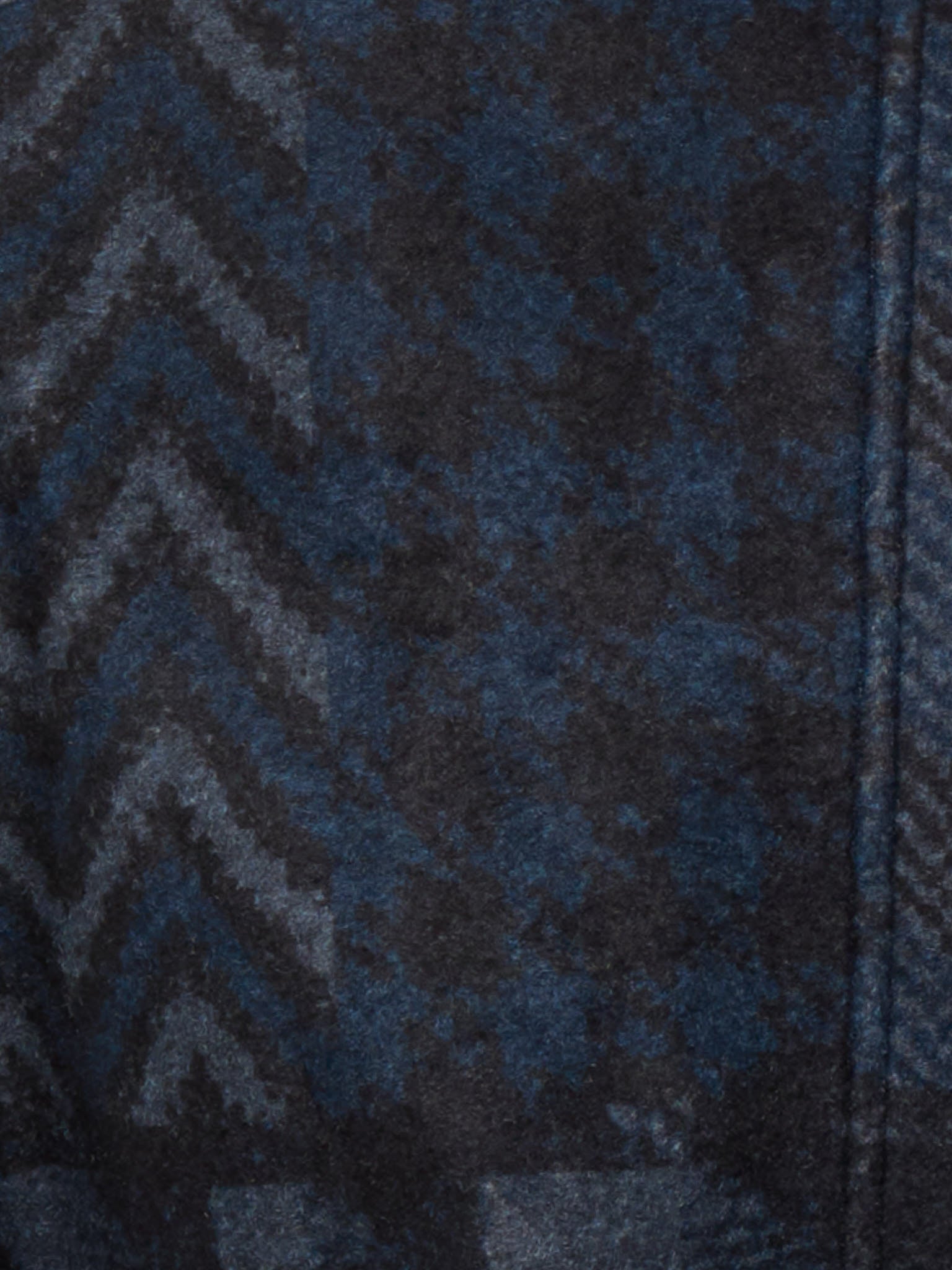 PIETRA SALATA Blue Navajo Geometric Safari Jacket Overshirt NEW M