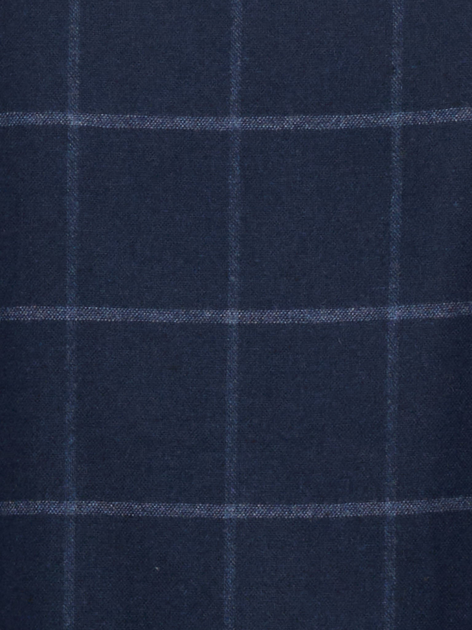 PIETRA SALATA Napoli Navy Blue Plaid Virgin Wool Blazer Jacket NEW