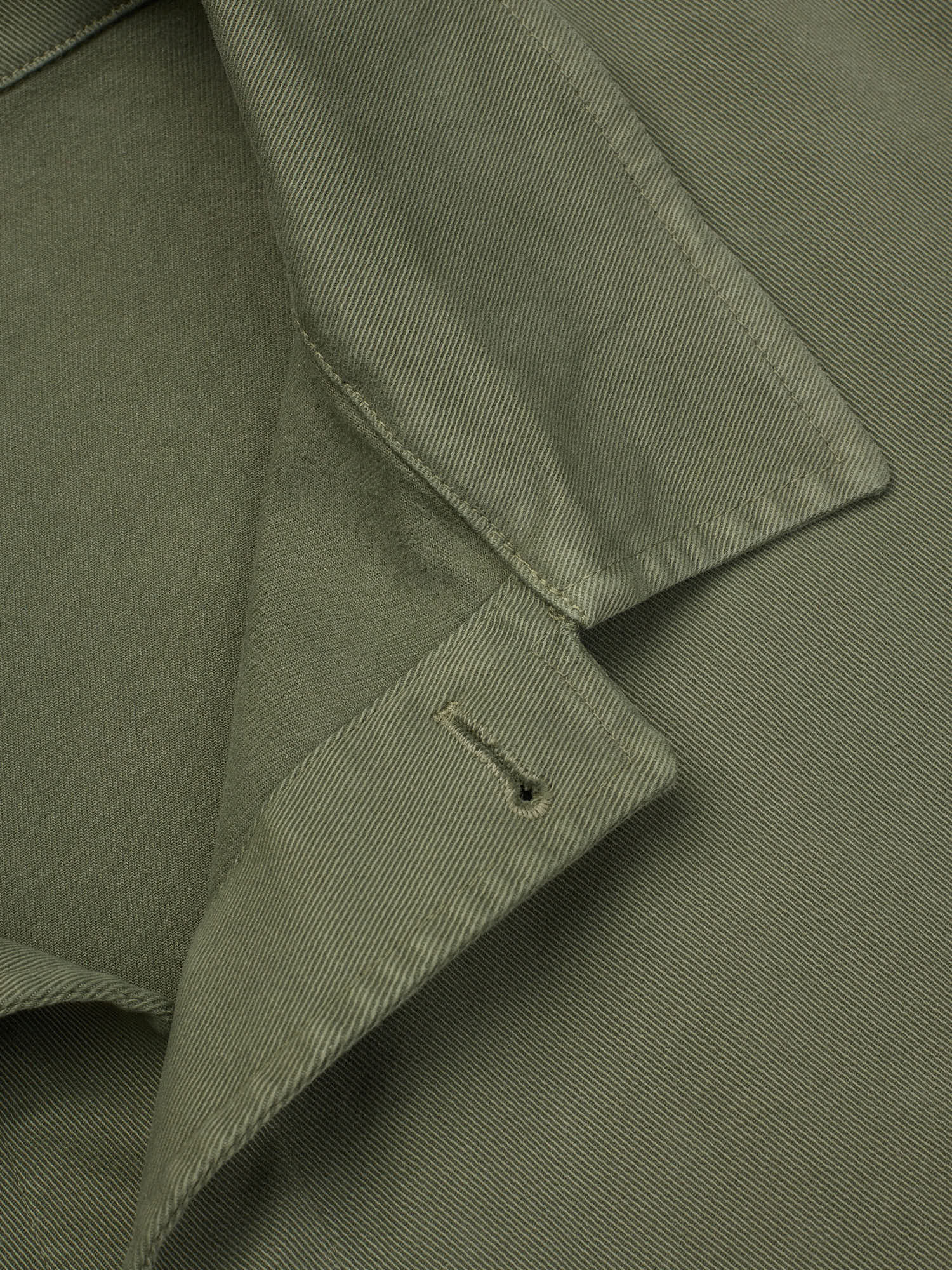 PIETRA SALATA Napoli Sage Green Multi Pocket Work Jacket  Chore-Coat