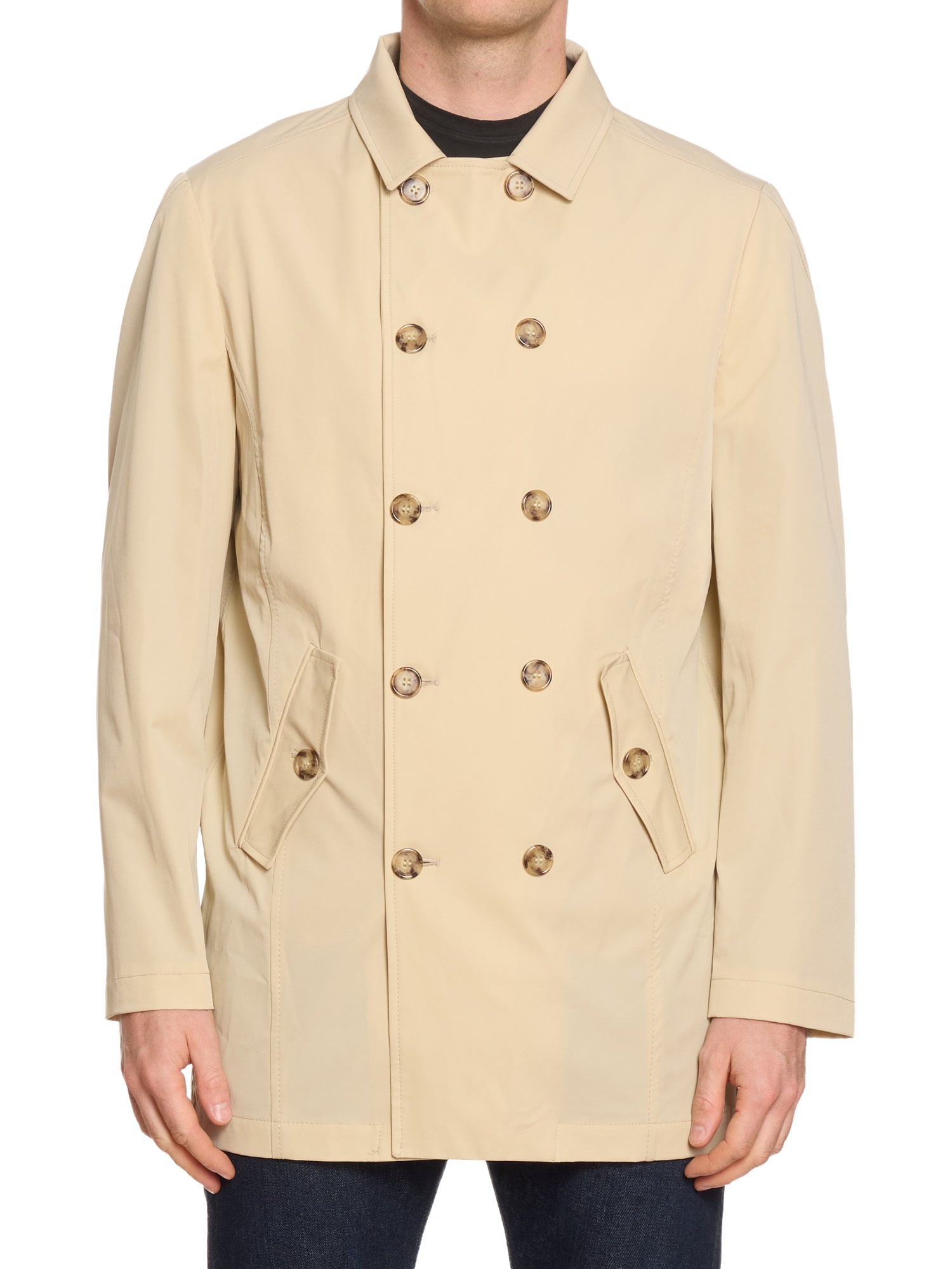 PIETRA SALATA Napoli "London" Beige Trench Coat