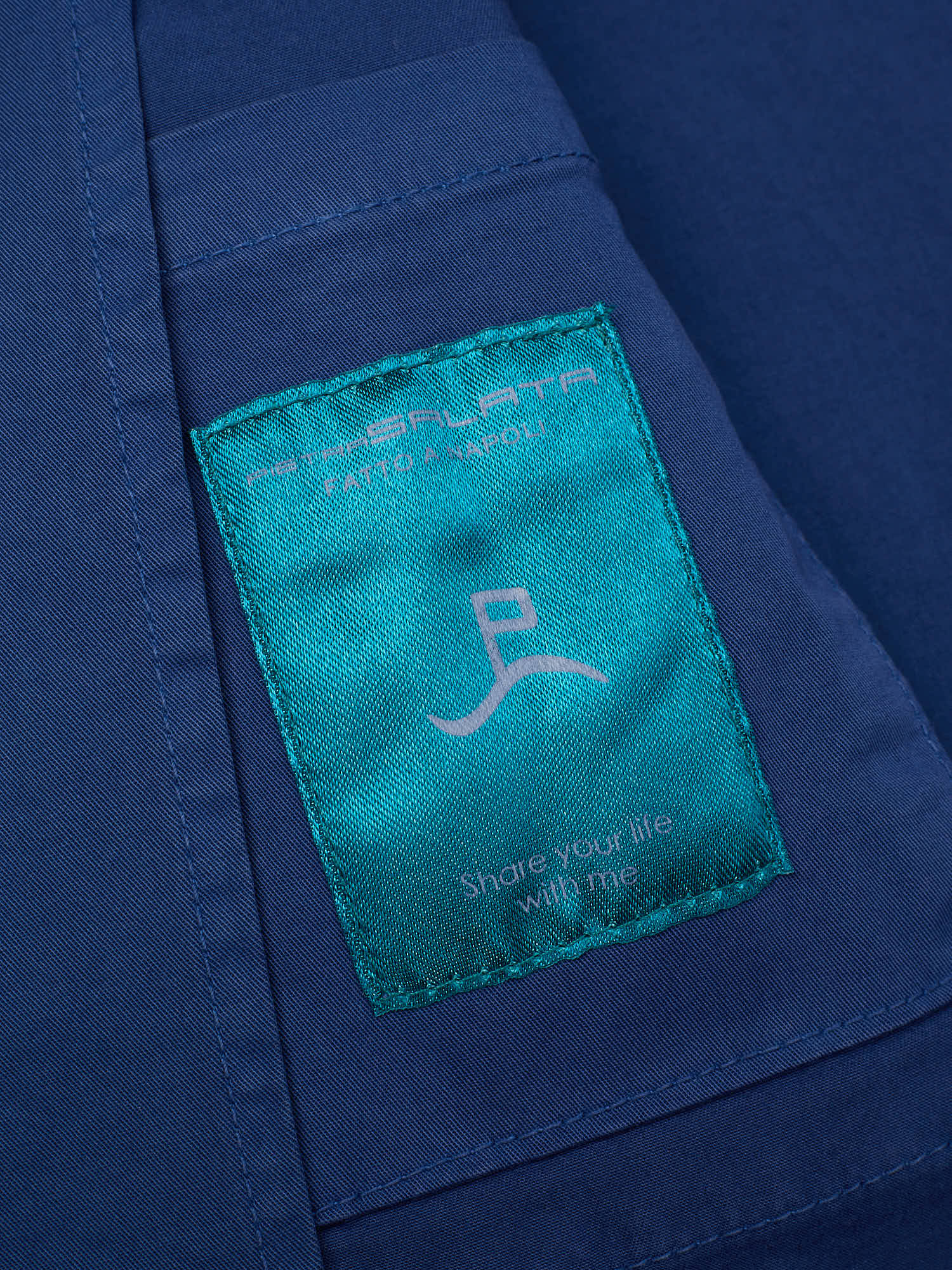 PIETRA SALATA Napoli "Sahara" Blue Washed Field Jacket