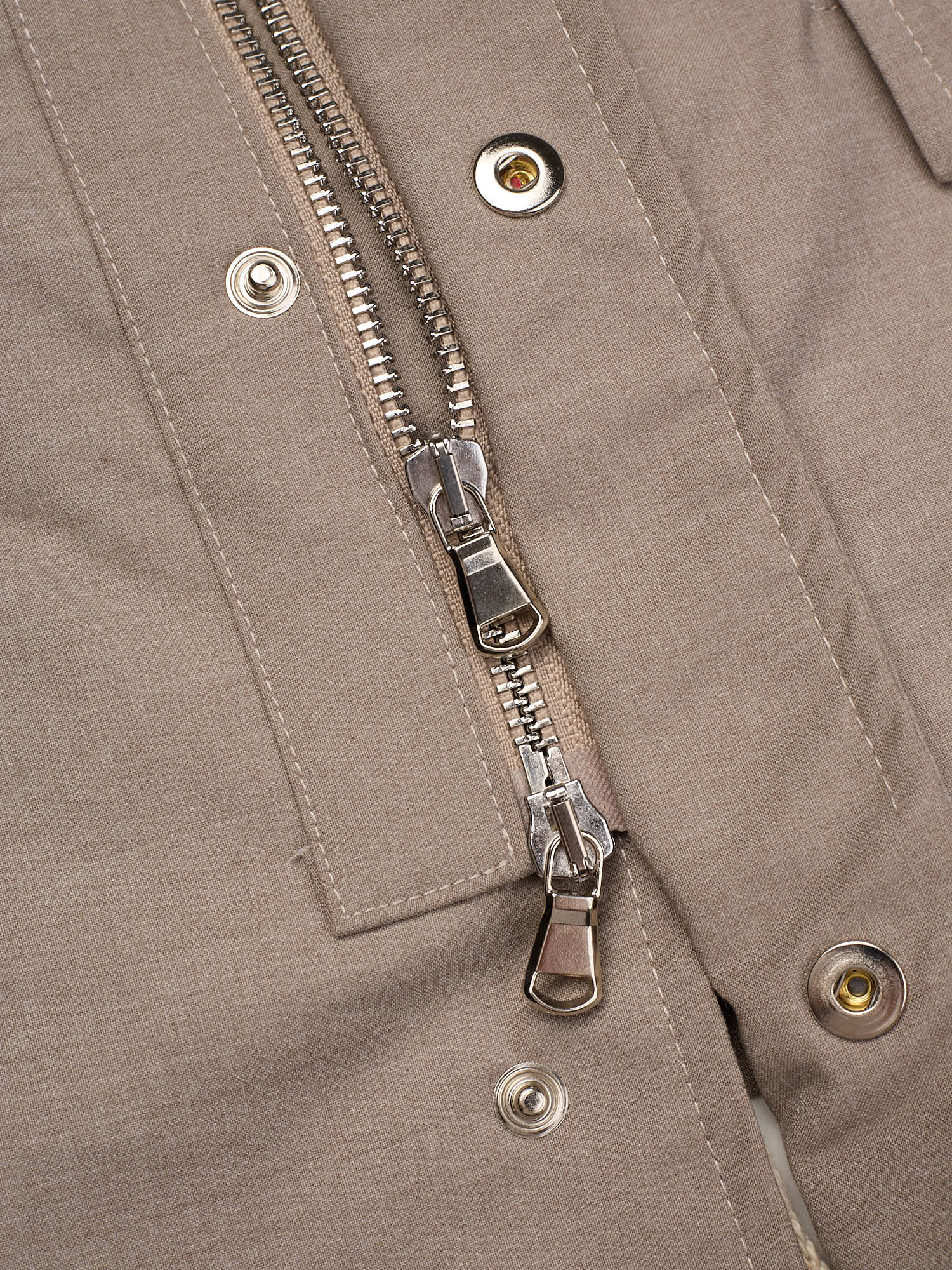 PIETRA SALATA Napoli "Sahara" Beige Safari Jacket Field Coat