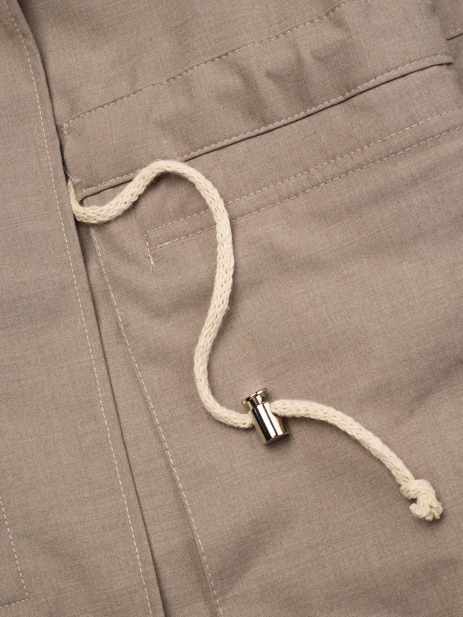 PIETRA SALATA Napoli "Sahara" Beige Safari Jacket Field Coat