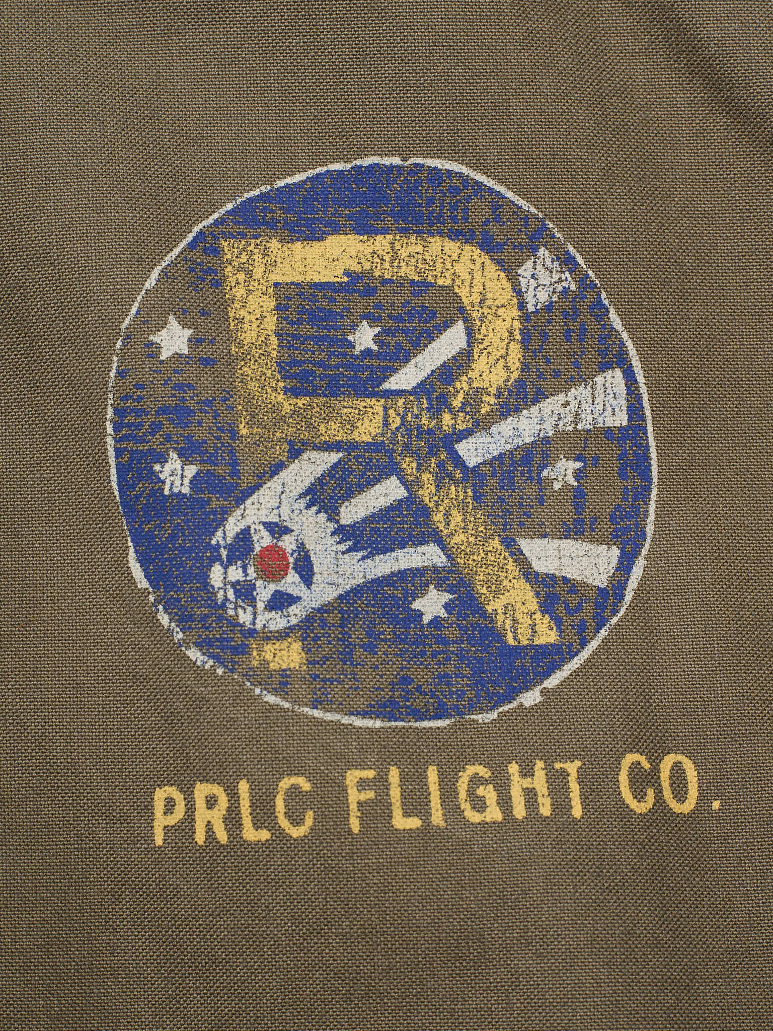 POLO RALPH LAUREN Military Green "B–15" Patch Bomber Jacket