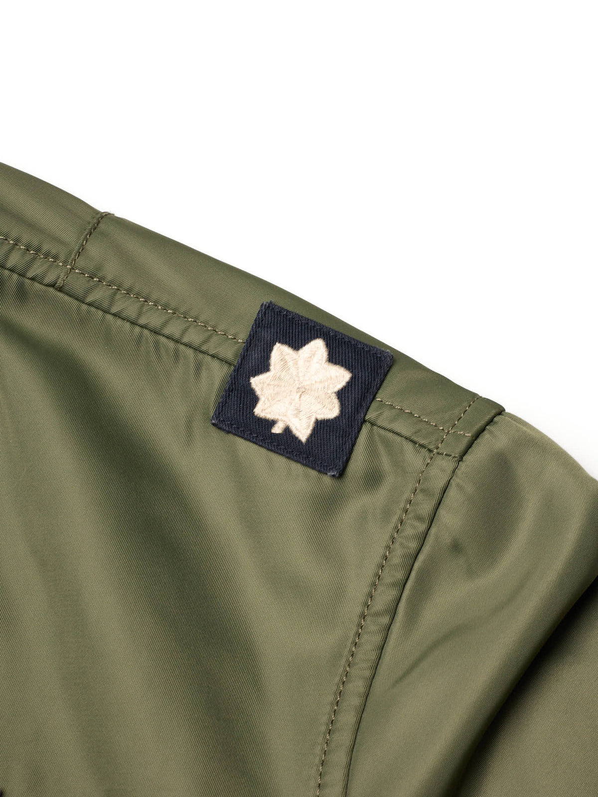 POLO RALPH LAUREN Military Green "Ma–1" Patch Flight Bomber Jacket