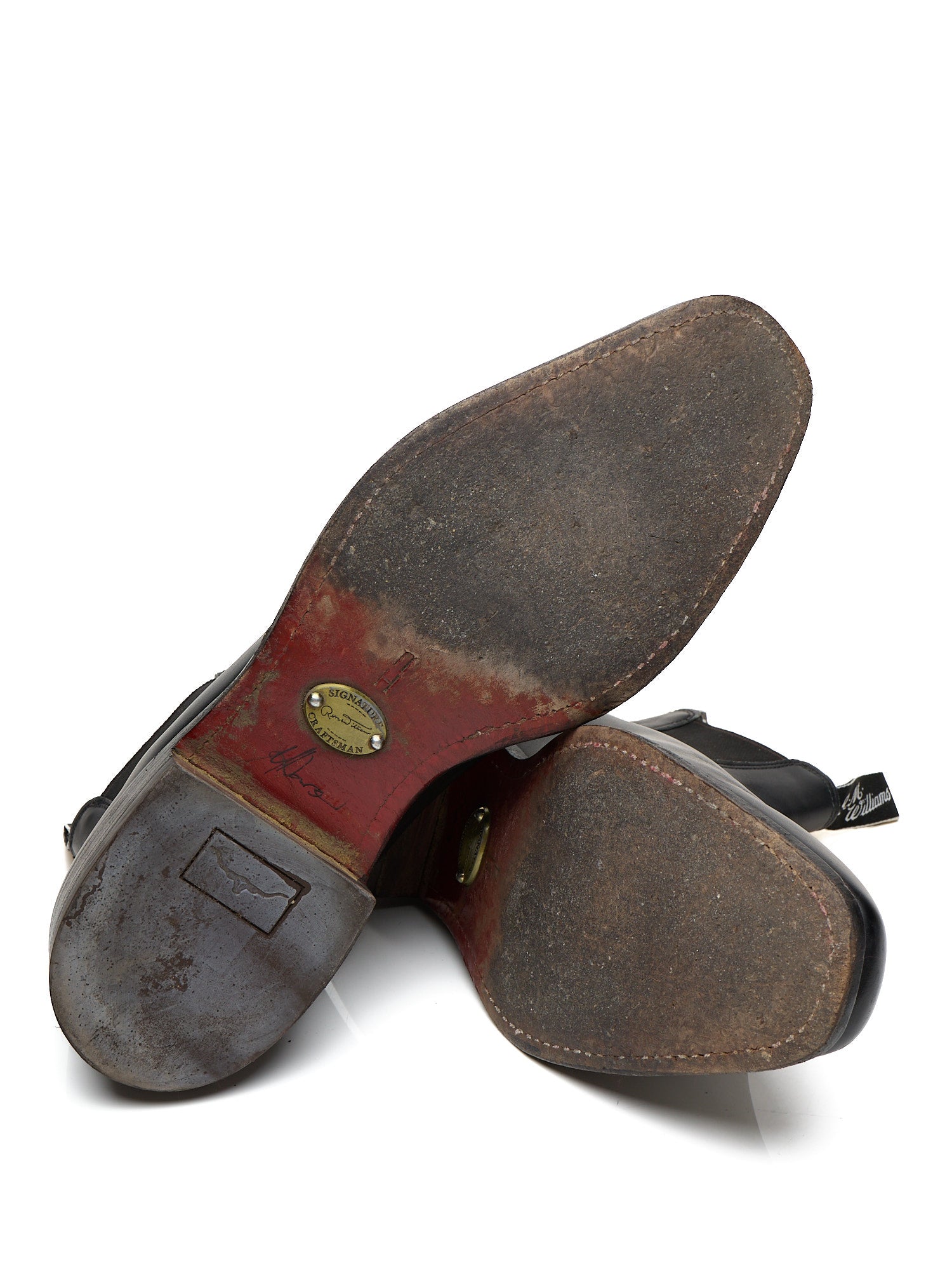 R. M. WILLIAMS Australia Signature Craftsman Black French Veal-Calf Chelsea Boots