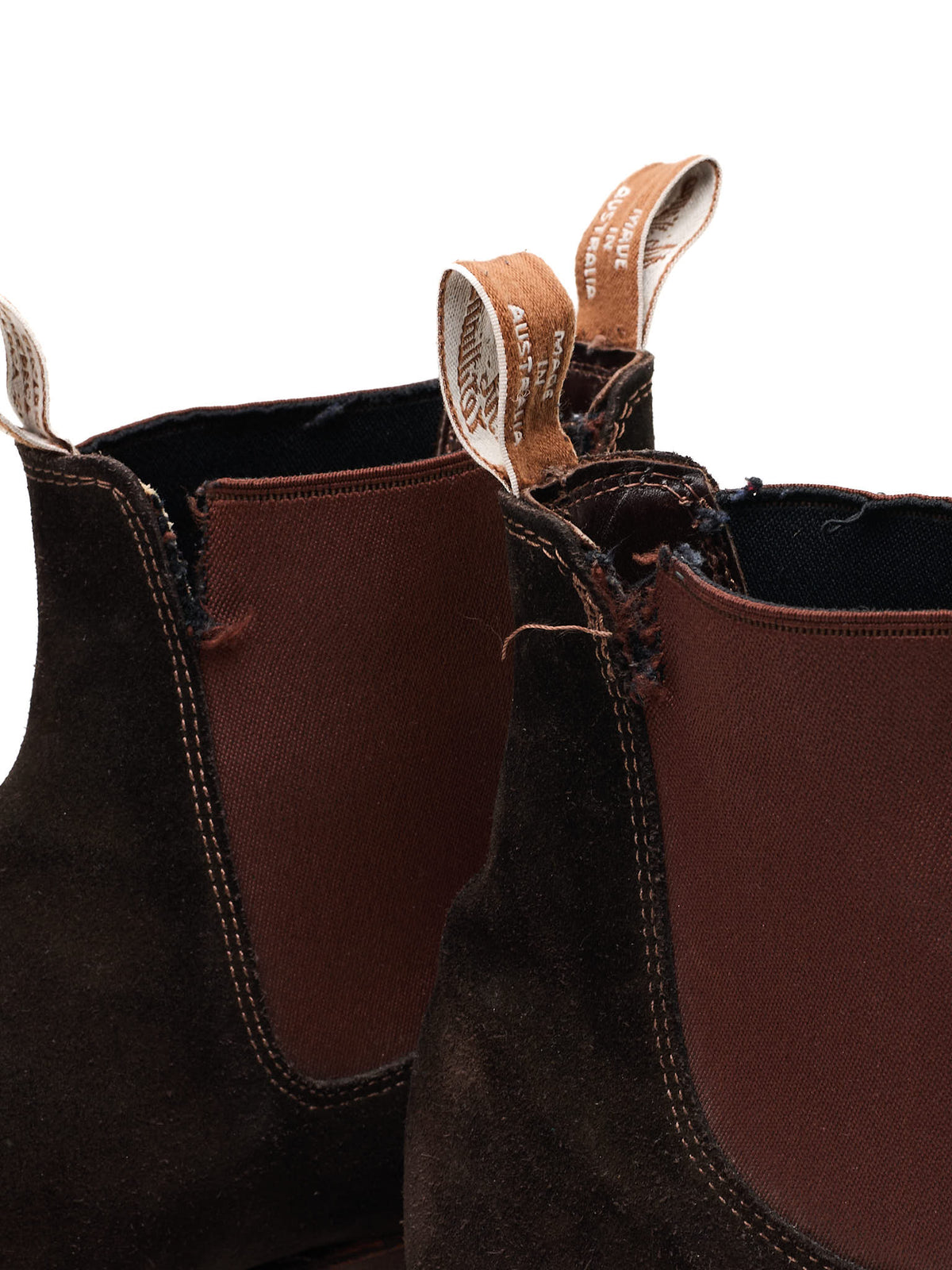 R. M. WILLIAMS Australia Craftsman Chocolate Suede Leather Chelsea Boots