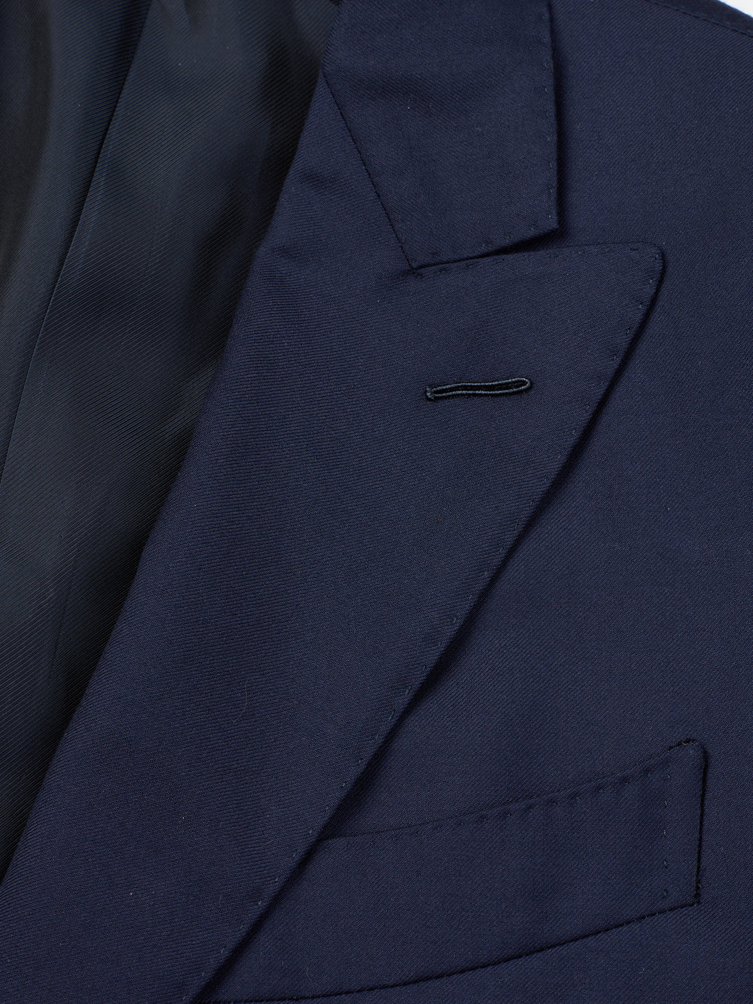 RAFFAELE CARUSO Blue Loro Piana Super 150's Tasmanian Suit NEW Slim Fit