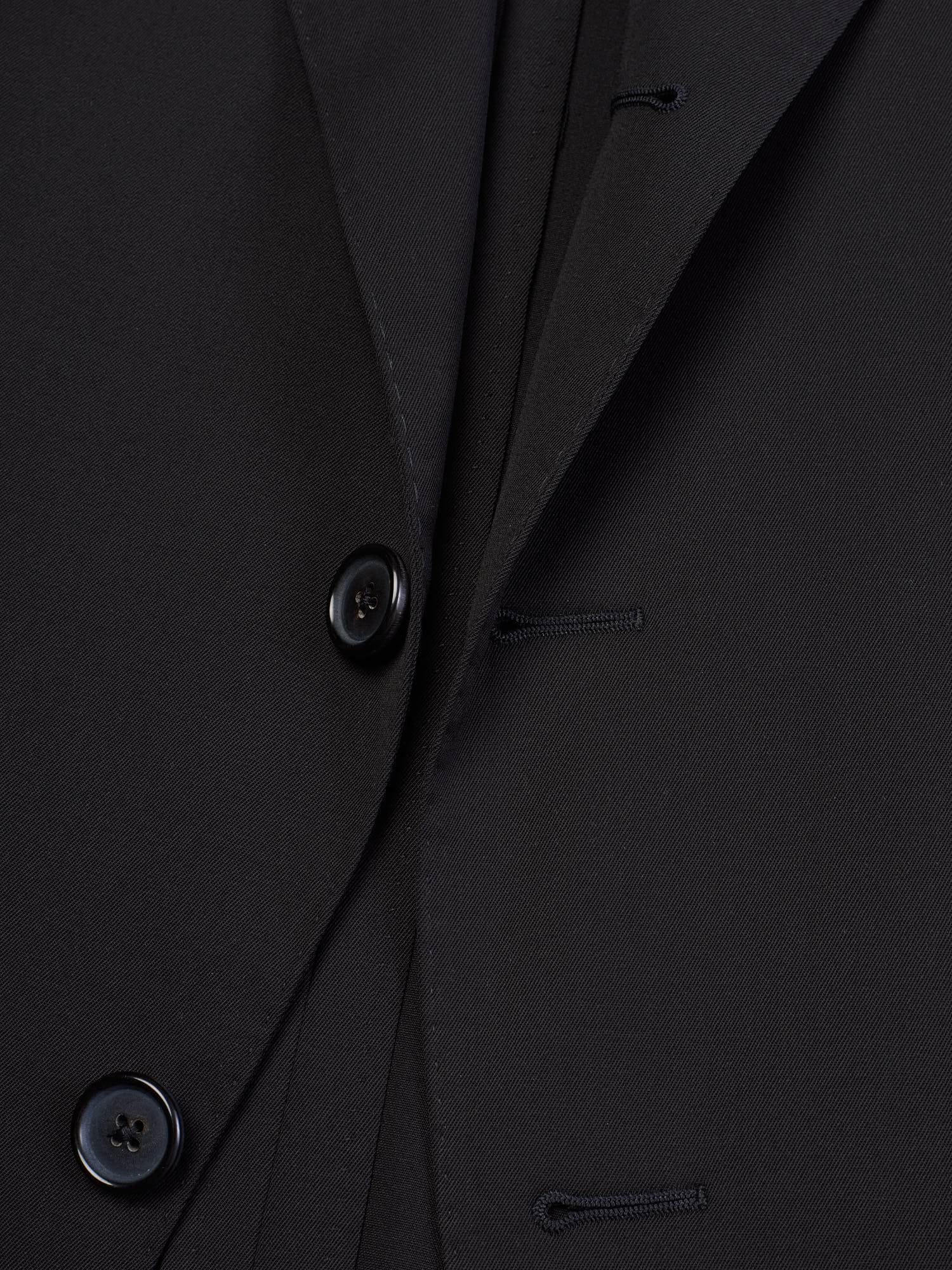 RAFFAELE CARUSO “Aida” Black Houdini Stretch Wool Suit NEW