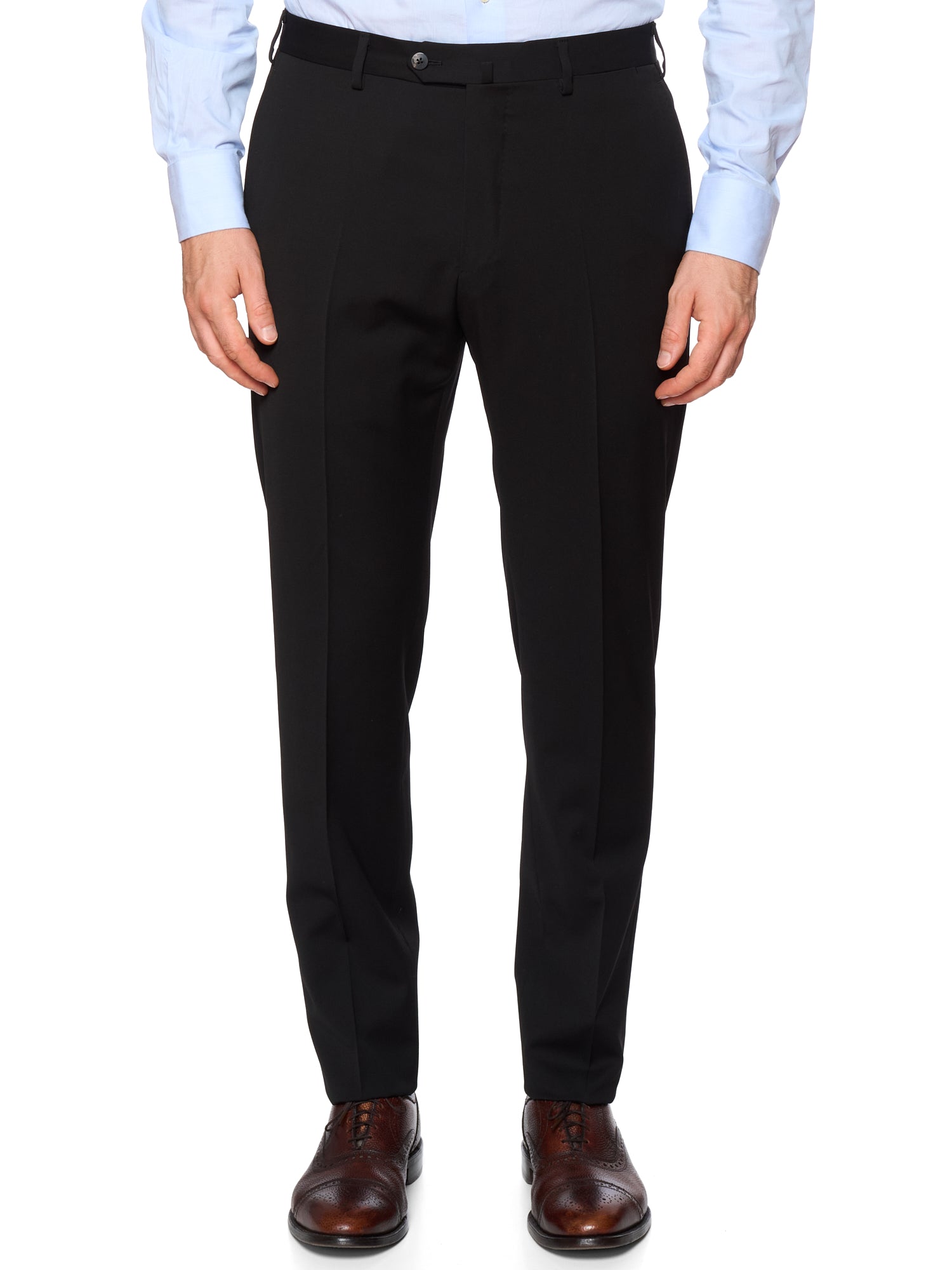 RAFFAELE CARUSO “Aida” Black Houdini Stretch Wool Suit NEW