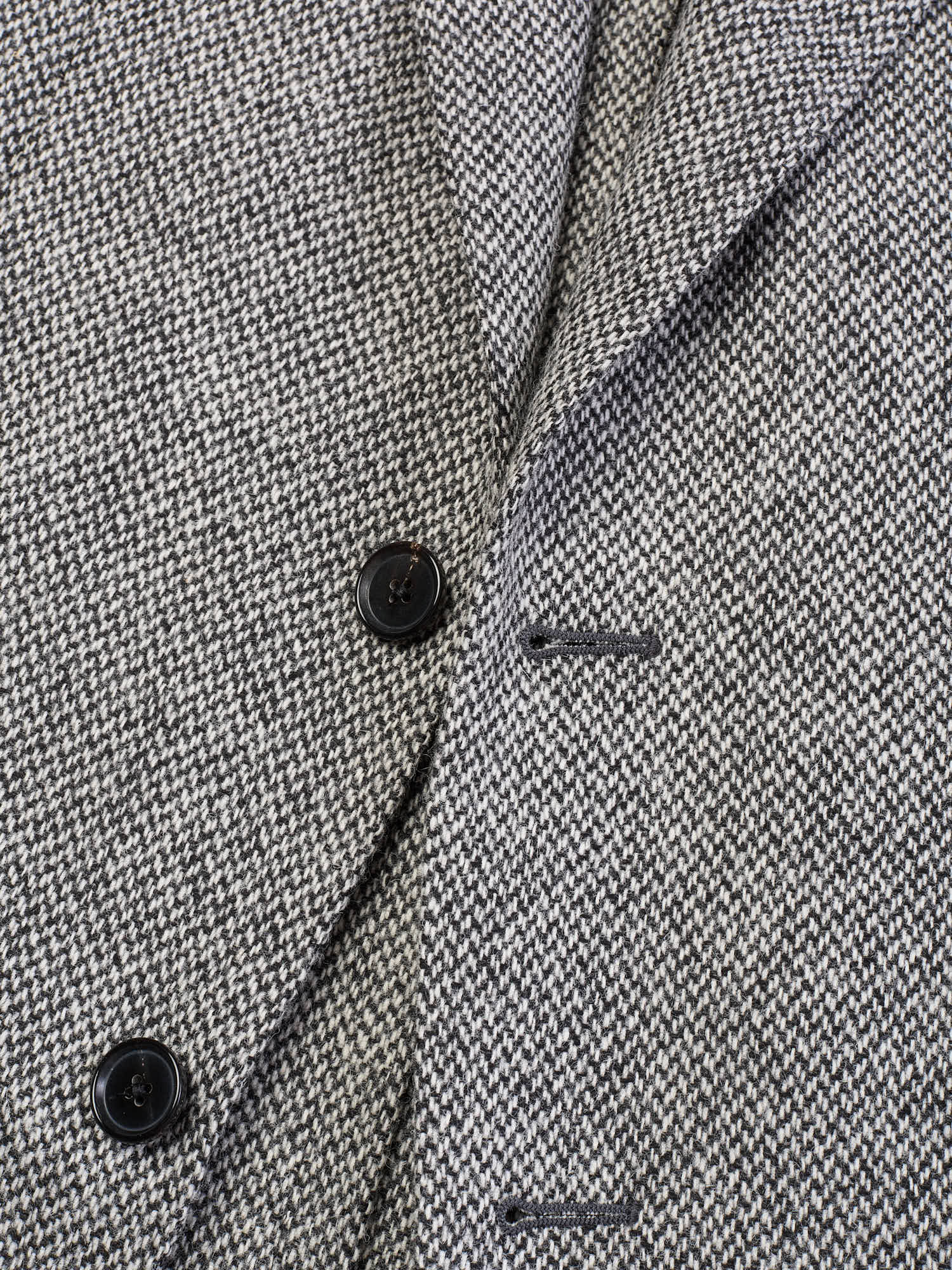 RAFFAELE CARUSO "Aida" Gray Dogtooth Wool Blazer Jacket NEW