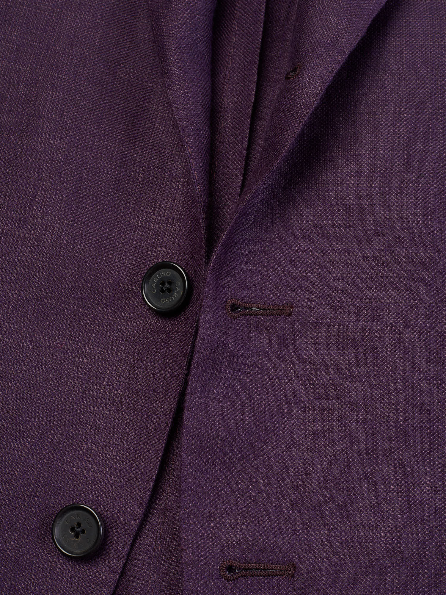 RAFFAELE CARUSO "Aida" Aubergine Blazer Jacket EU 50 NEW US 40