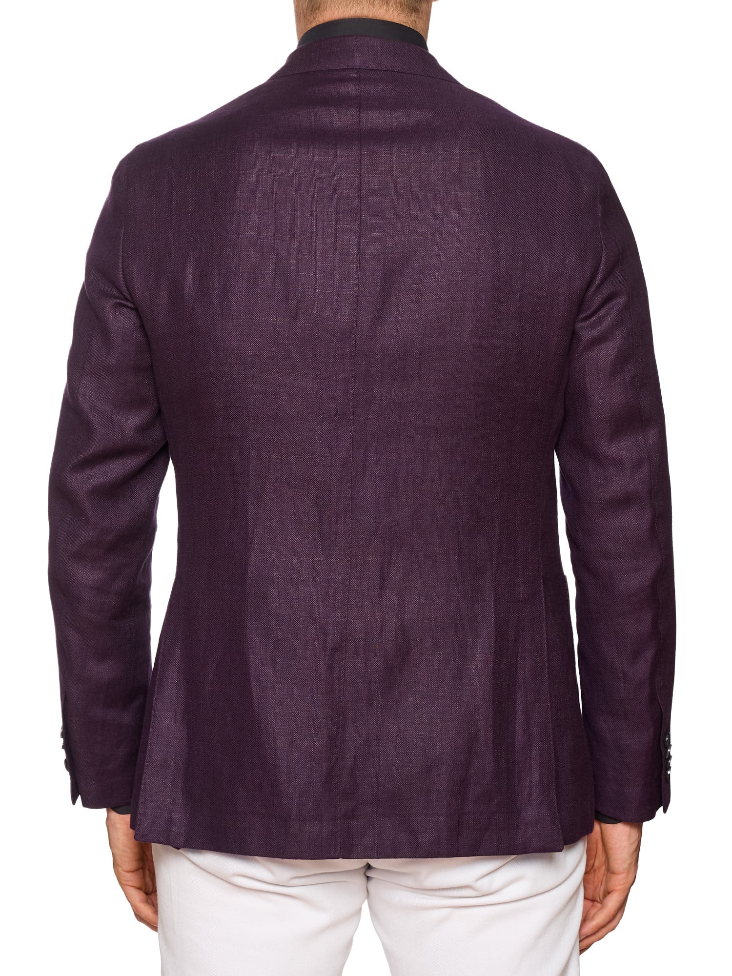 RAFFAELE CARUSO "Aida" Aubergine Blazer Jacket EU 50 NEW US 40