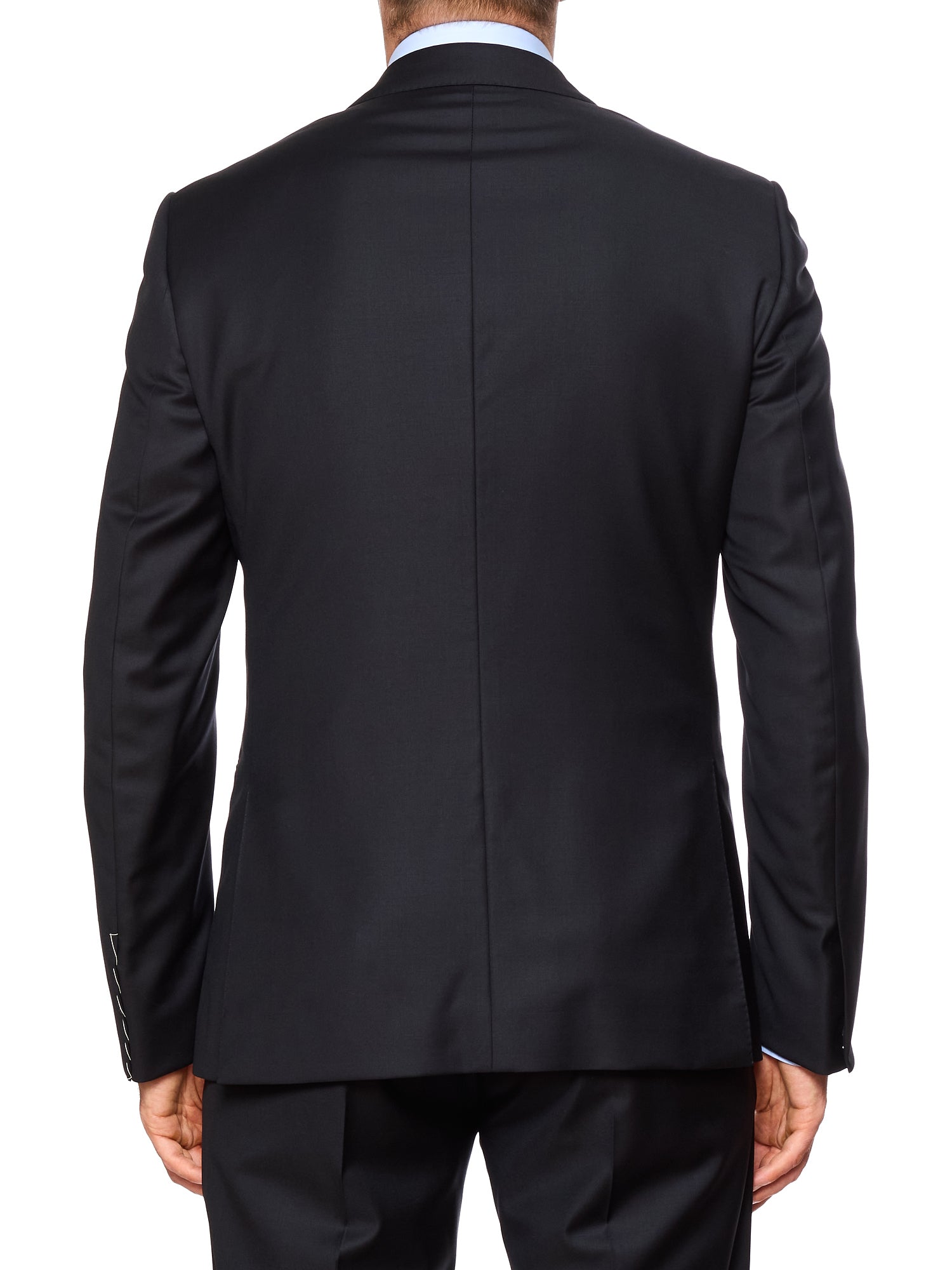 RAFFAELE CARUSO “Manon” Black Loro Piana Super 150’s Tasmanian Suit