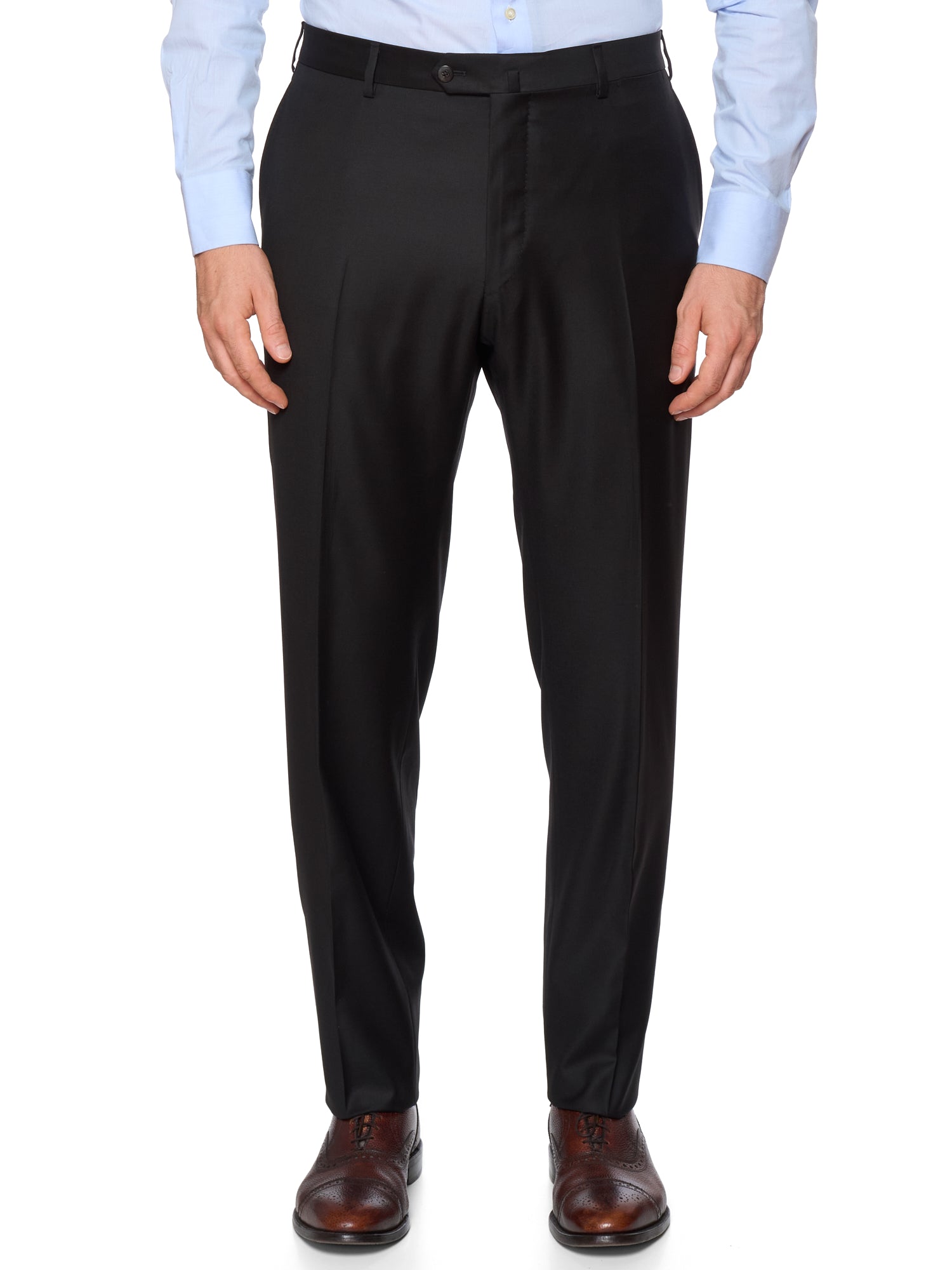 RAFFAELE CARUSO “Manon” Black Loro Piana Super 150’s Tasmanian Suit