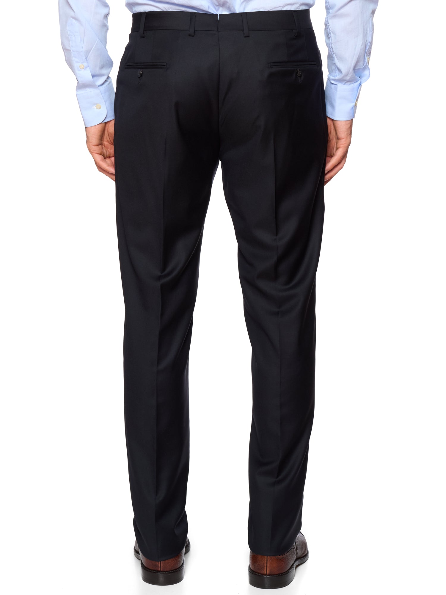 RAFFAELE CARUSO “Milano” Blue Loro Piana Super 150's Tasmanian Suit