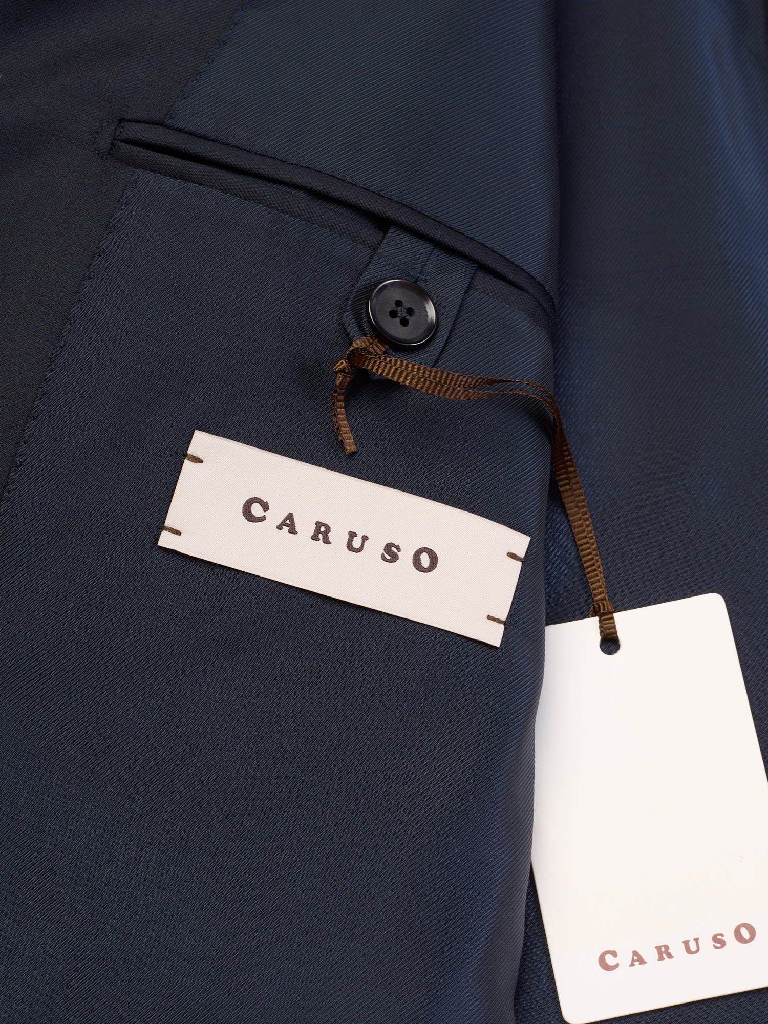 RAFFAELE CARUSO “Milano” Blue Loro Piana Super 150's Tasmanian Suit