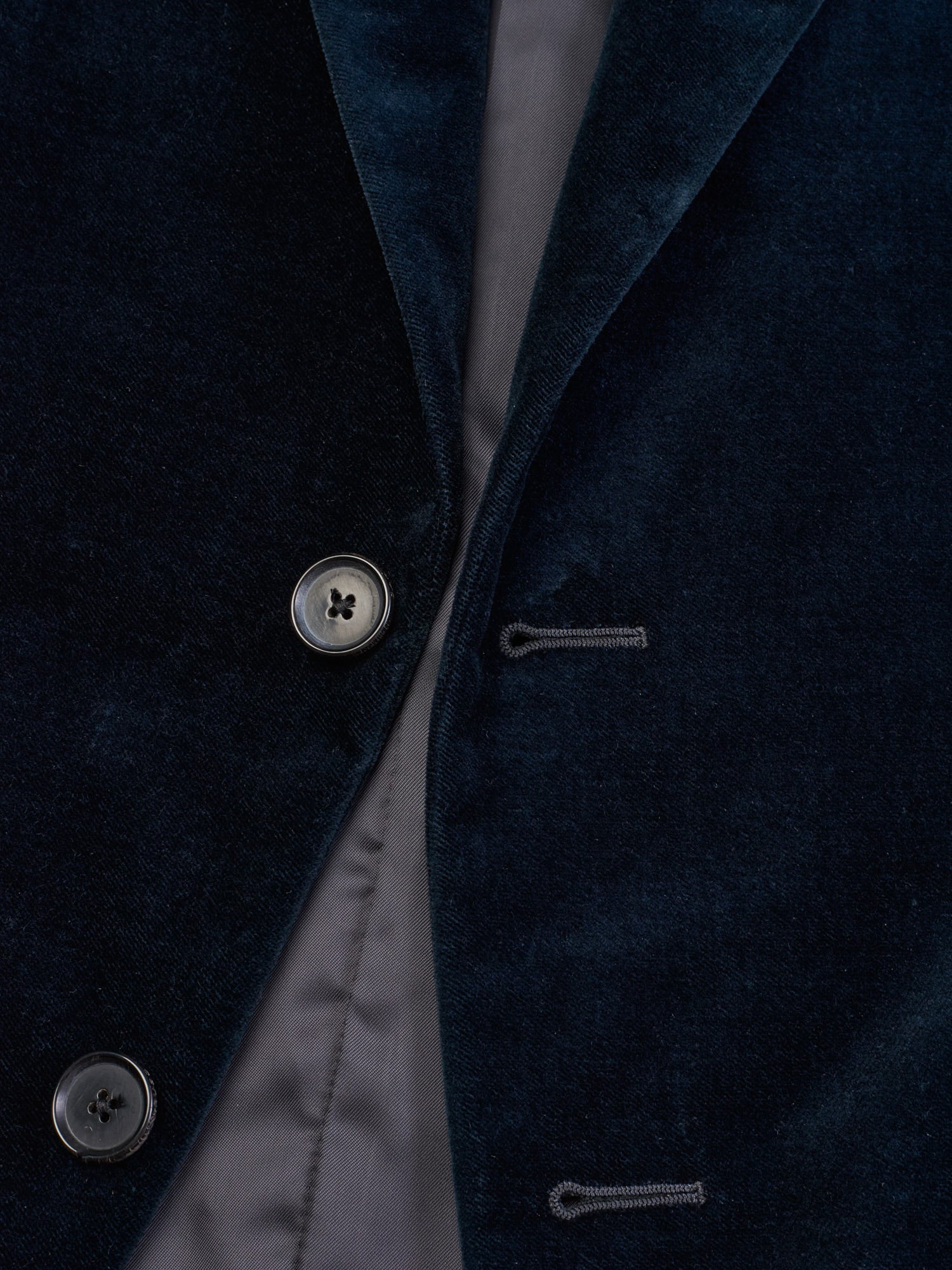 RAFFAELE CARUSO "Norma" Blue Velvet Dinner Tux Jacket