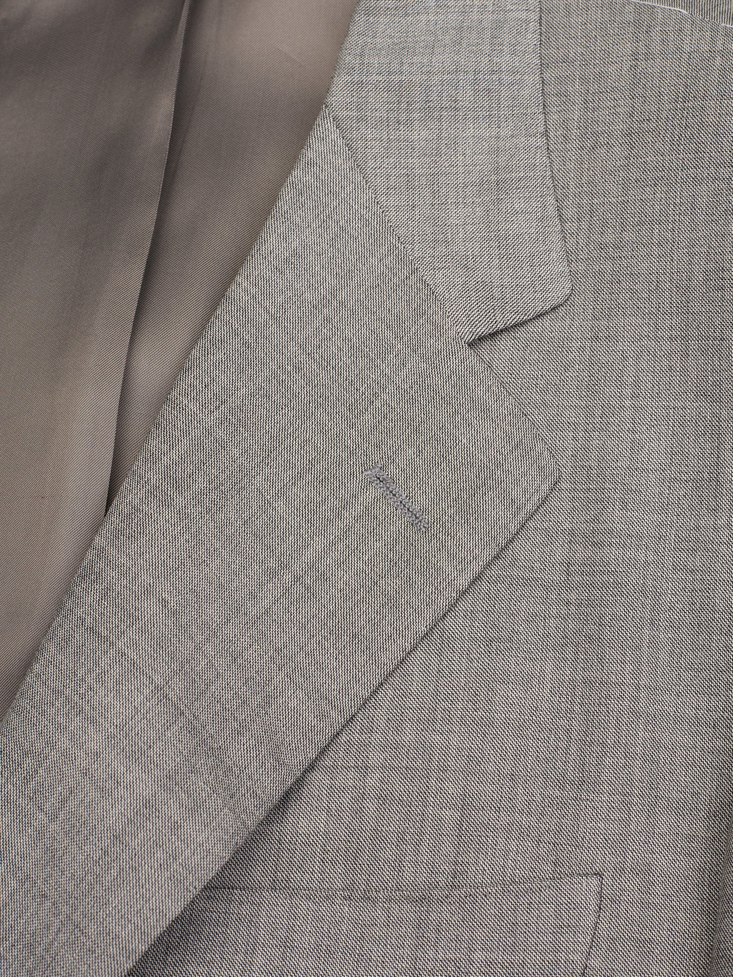 RAVAZZOLO For SIR WILSON Gray Loro Piana Tasmanian Handmade Suit