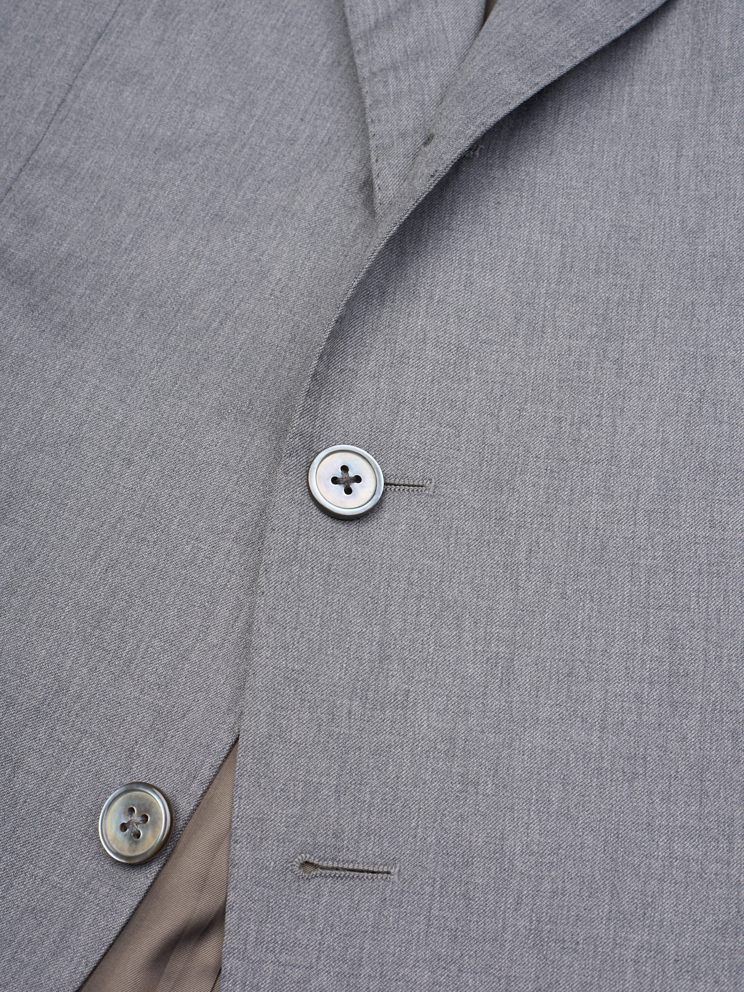 RAVAZZOLO For SIR WILSON Gray Arthur Bentley Wool Suit