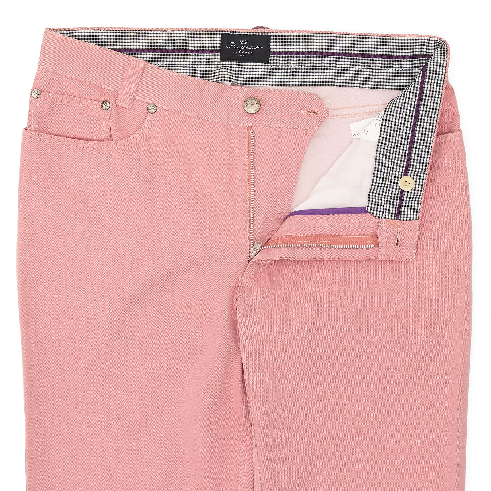 REGENT Germany Pink Denim Stretch Slim Fit Jeans Pants EU 48 NEW US 32