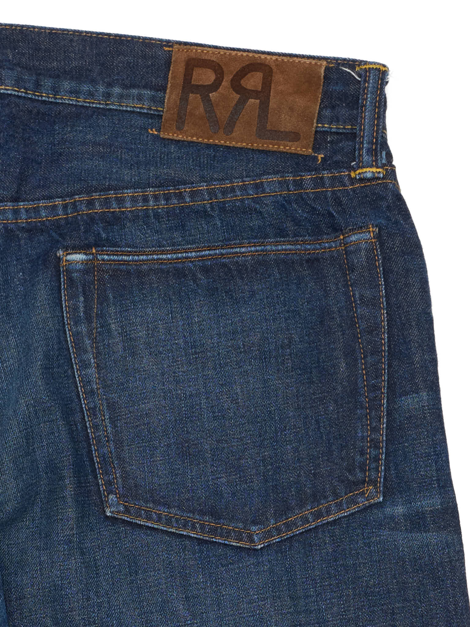 RRL RALPH LAUREN Double RL Blue Slim Fit  Selvedge Jeans USA