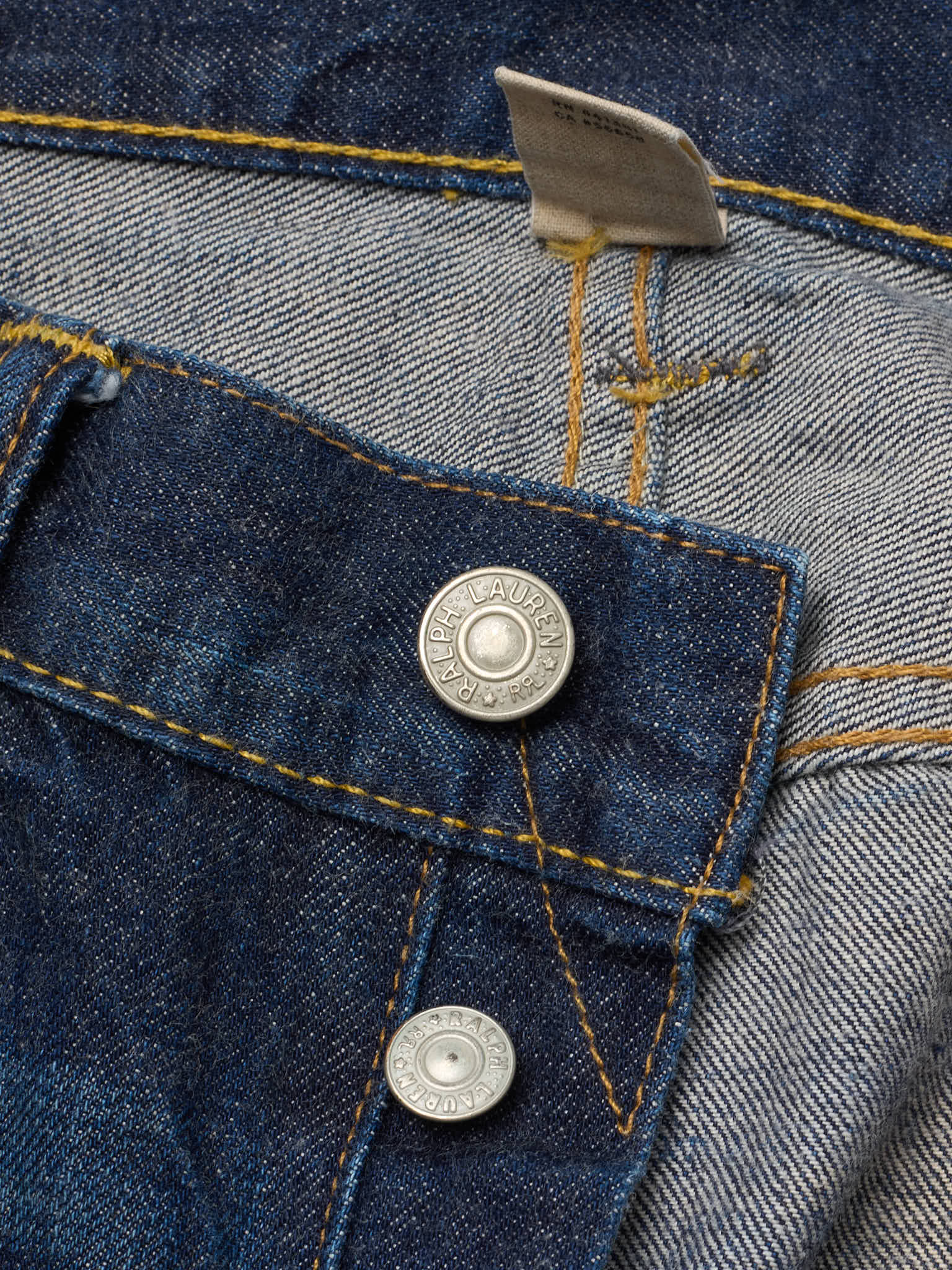 RRL RALPH LAUREN Double RL Blue Slim Fit  Selvedge Jeans USA