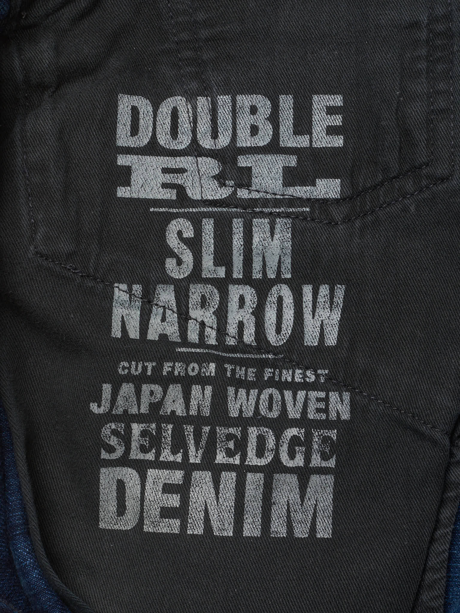 RRL RALPH LAUREN Double RL Blue Slim Narrow Fit  Selvedge Jeans USA