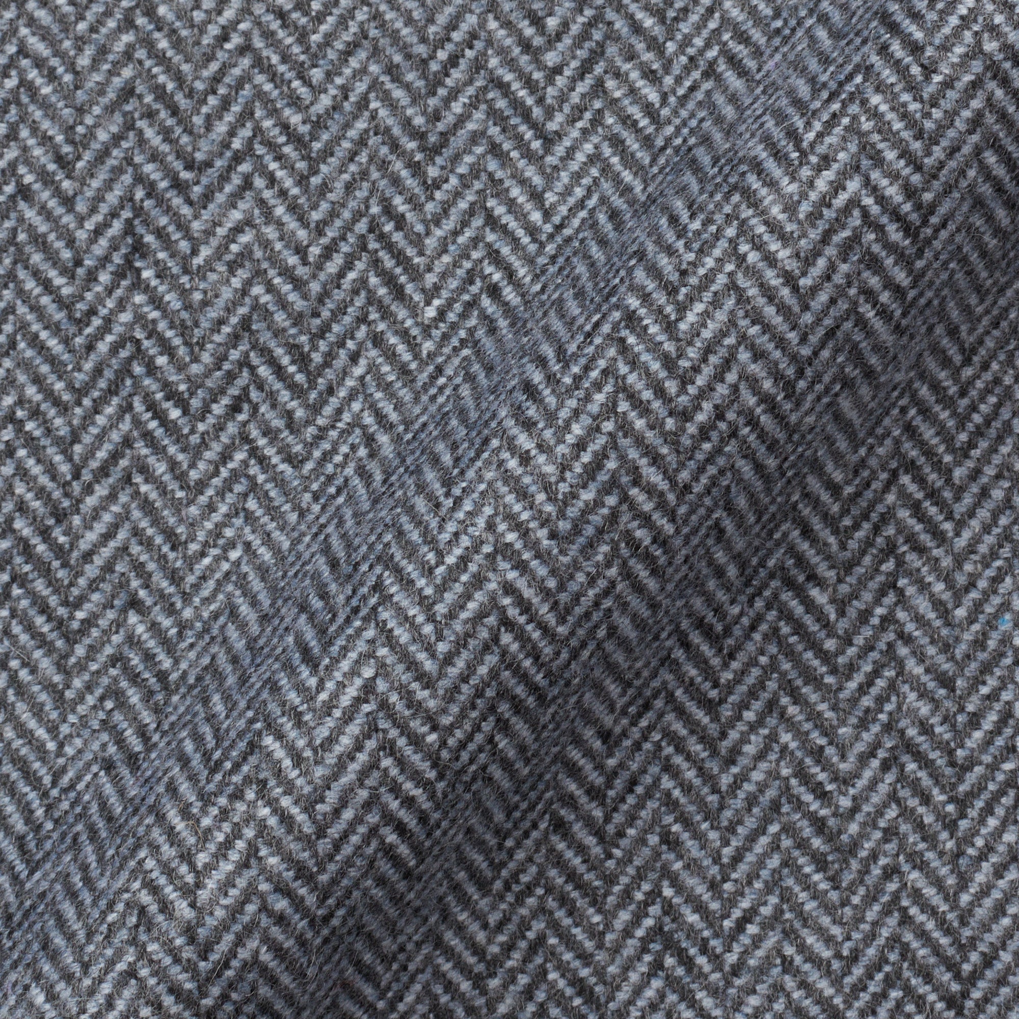 RUBINACCI LH Handmade Bespoke Gray Herringbone Cashmere Jacket EU 50 NEW US 40