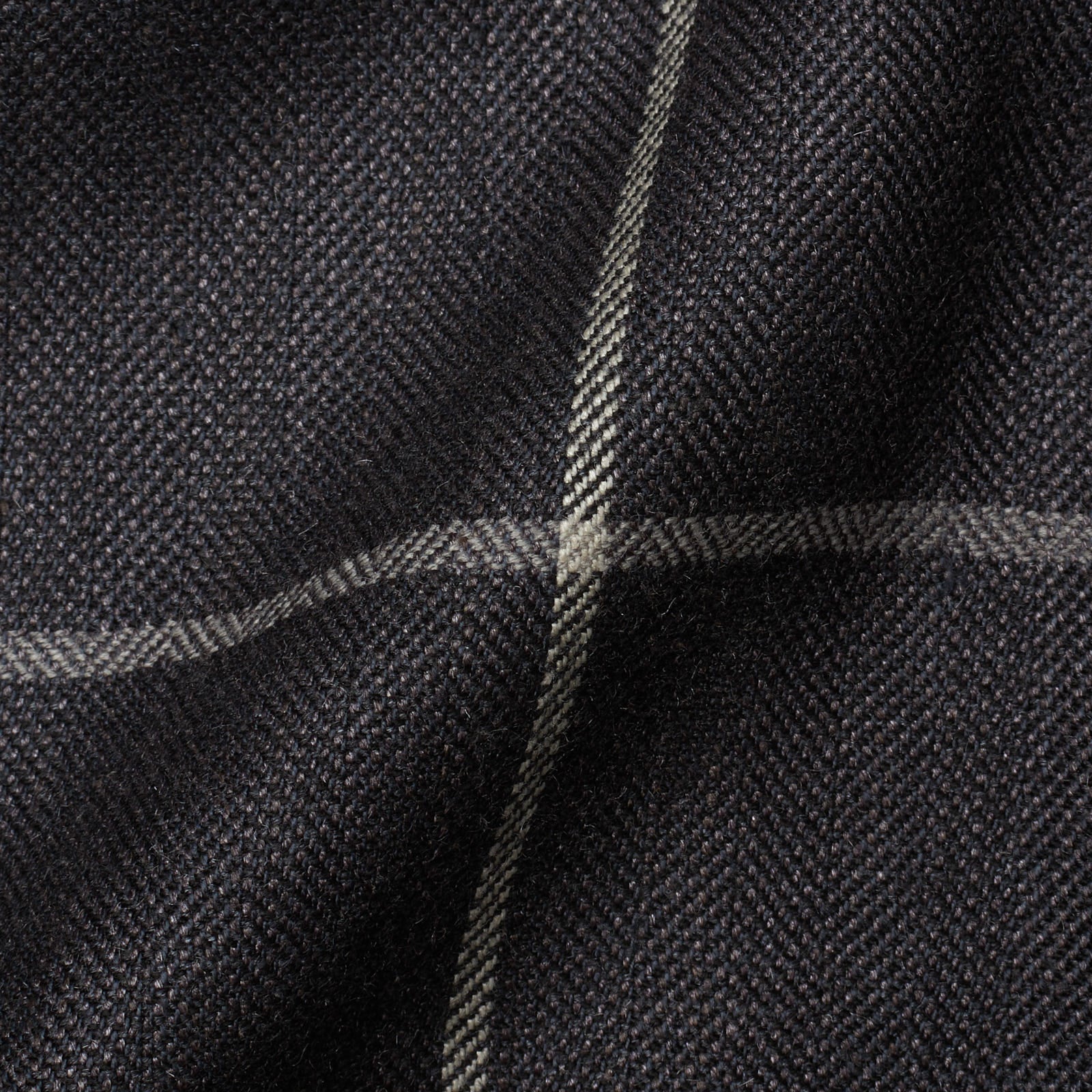 RUBINACCI LH Handmade Bespoke Gray Wool-Silk-Cashmere DB Jacket EU 50 US 40 RUBINACCI