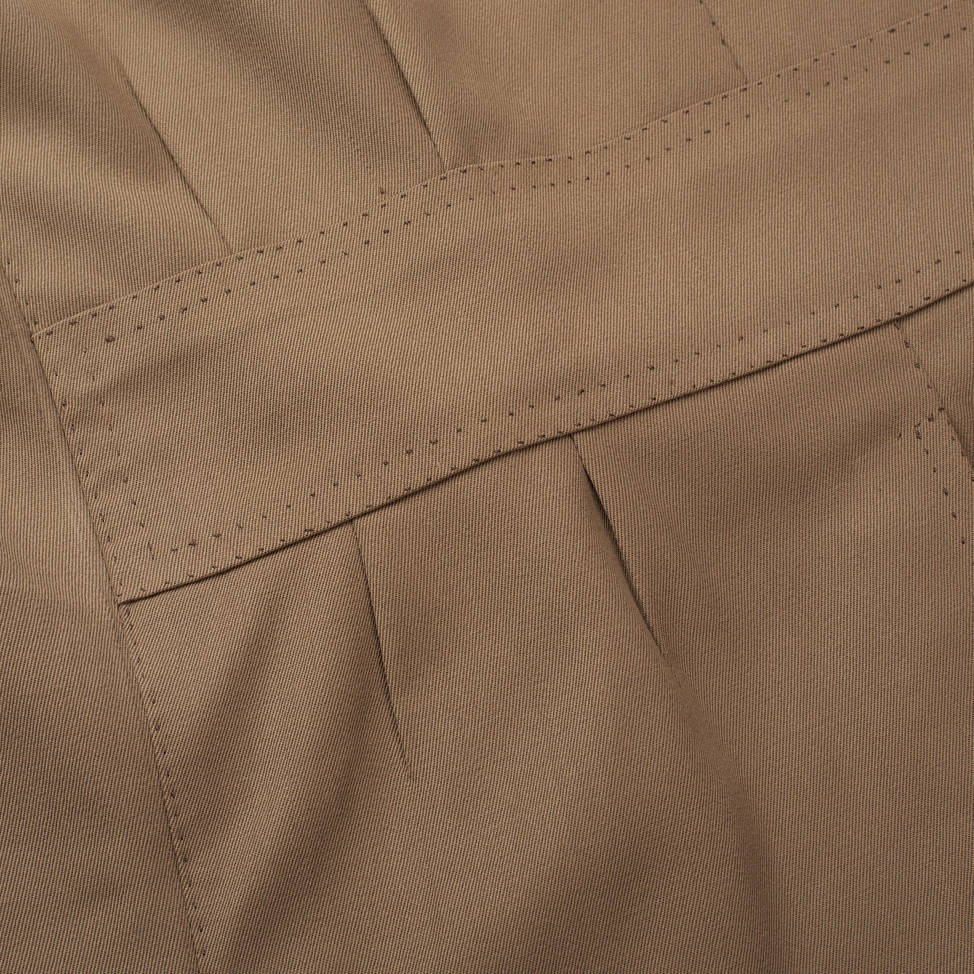 RUBINACCI LH Handmade Bespoke Olive Wool-Cotton Back Belted Jacket EU 50 NEW US 40 RUBINACCI