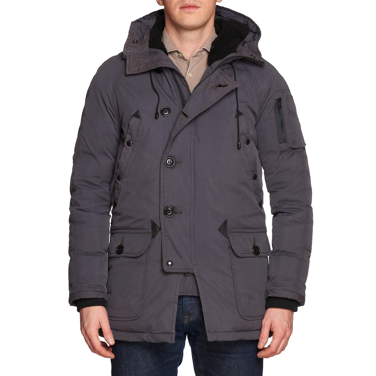 Rare SPIEWAK & SONS Golden Fleece N3-B USA Cotton Blend Down Parka US S I. SPIEWAK & SONS